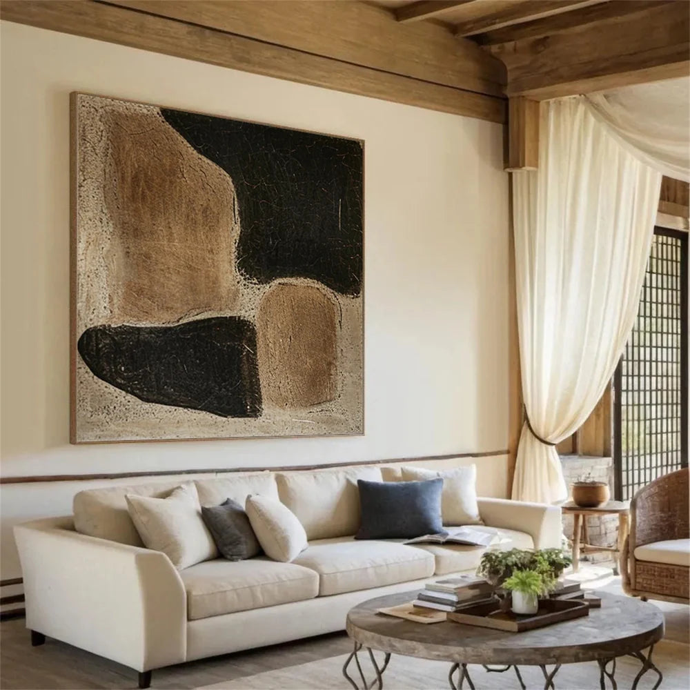 Wabi Sabi Texture Canvas Art #WS029