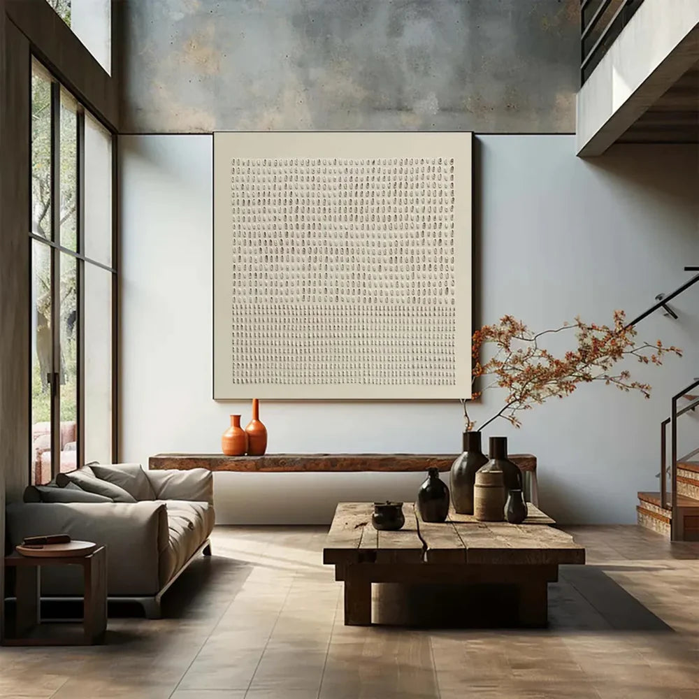 Wabi Sabi Texture Canvas Art #WS030