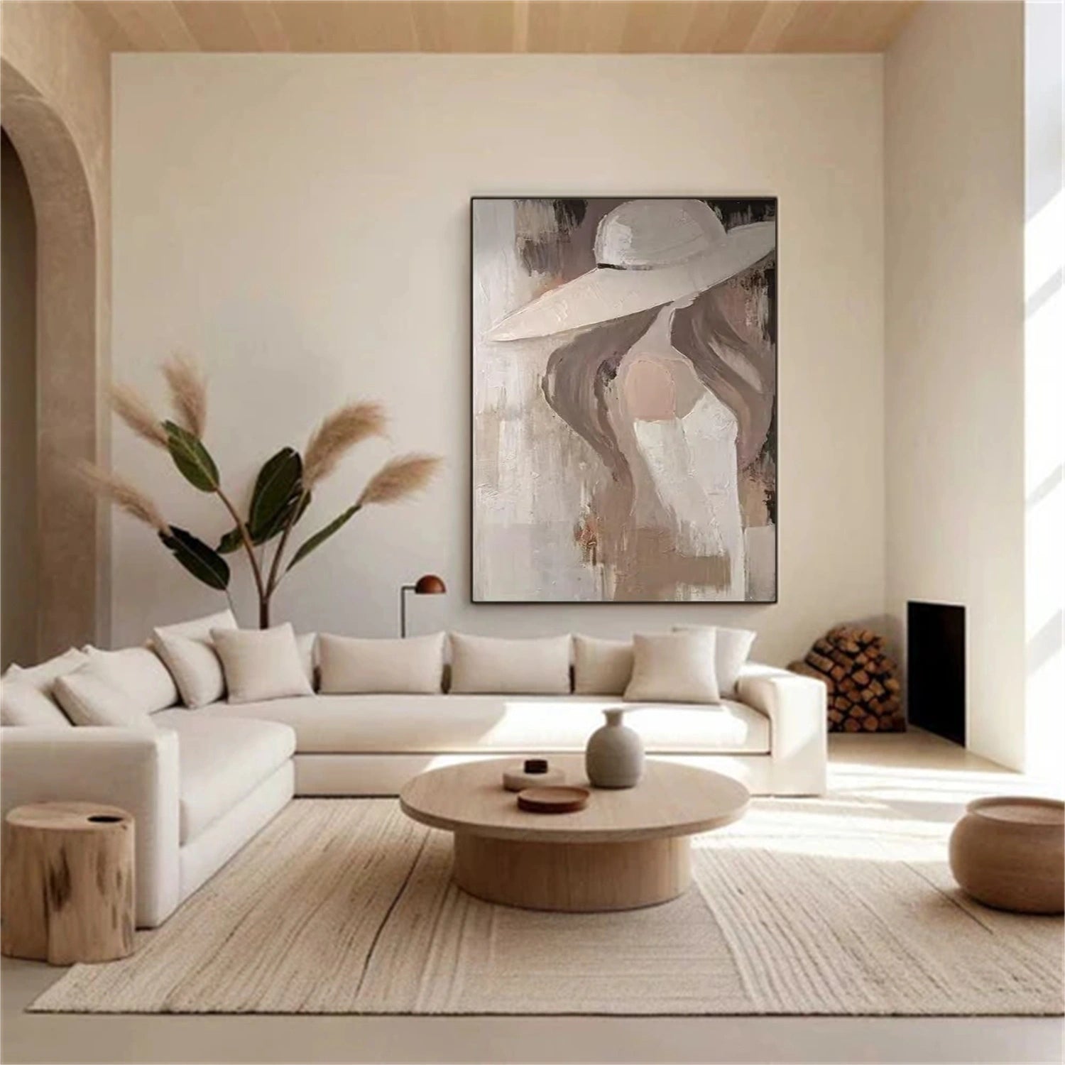 Abstract People Canvas Art #AE073