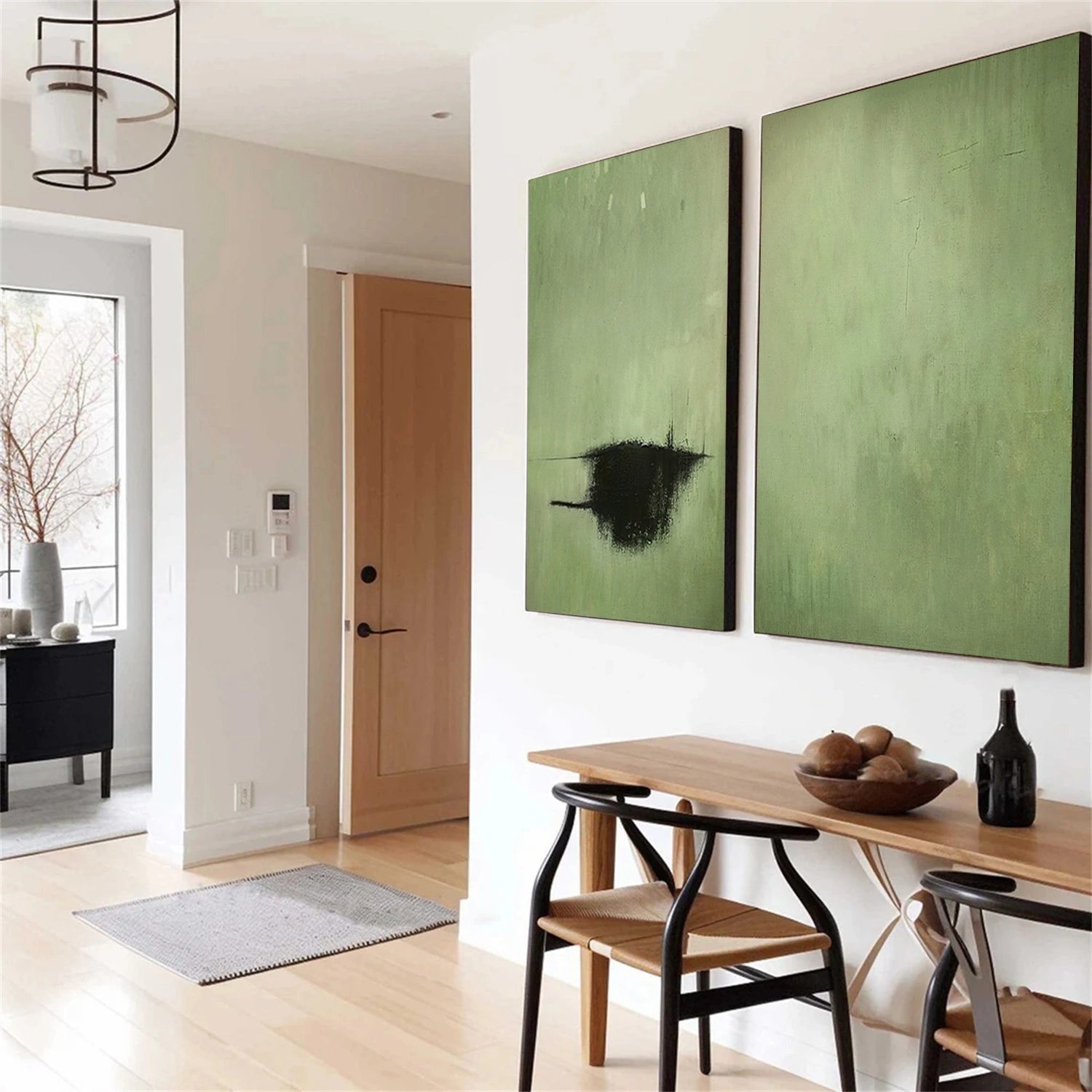 Abstract Painting Canvas Set of 2 #AP159