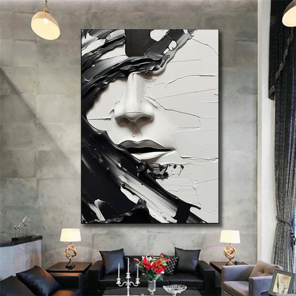 Abstract People Canvas Art #AE011