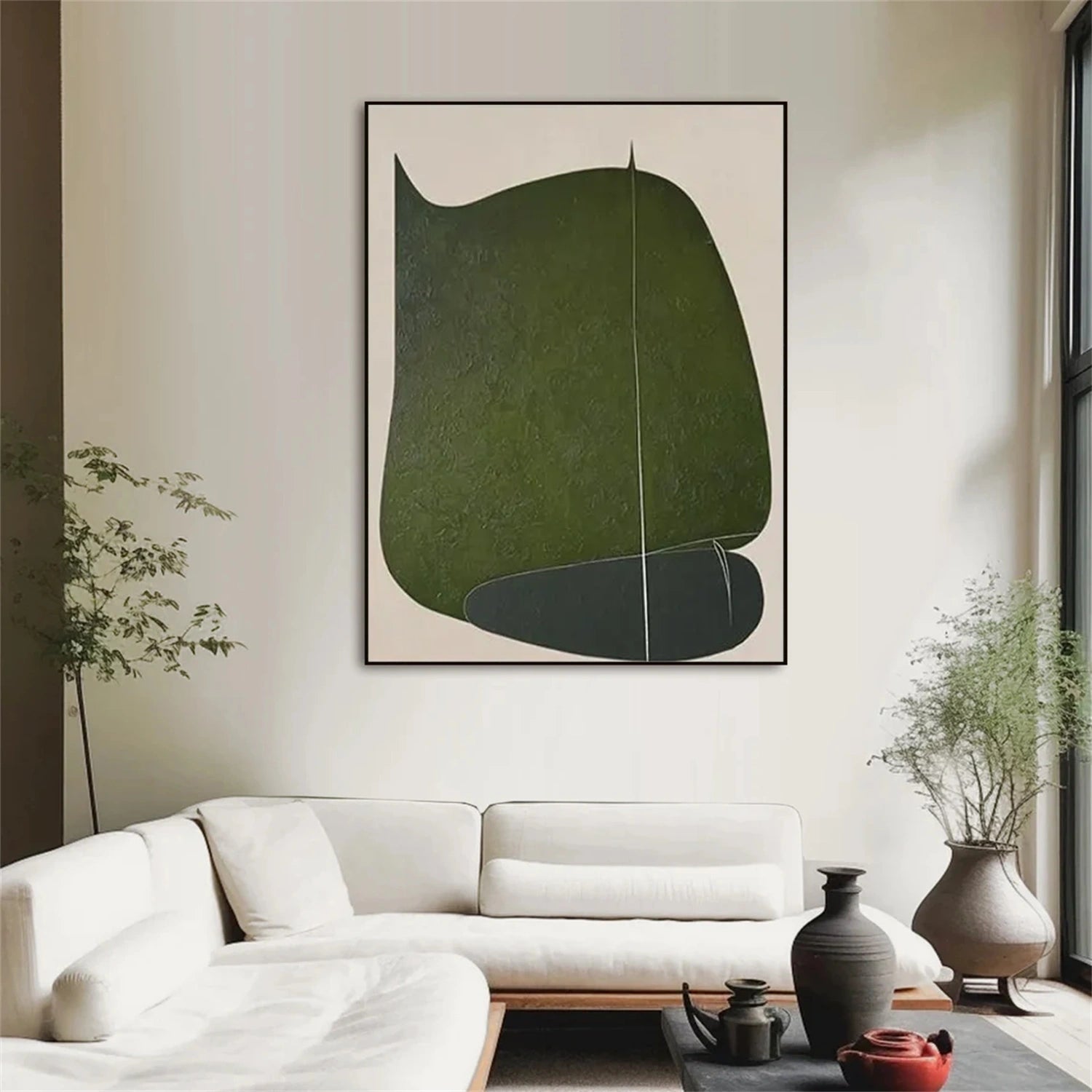 Abstract Canvas Wall Art #AP259