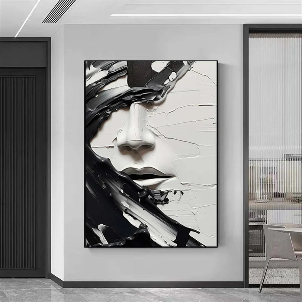 Abstract People Canvas Art #AE011