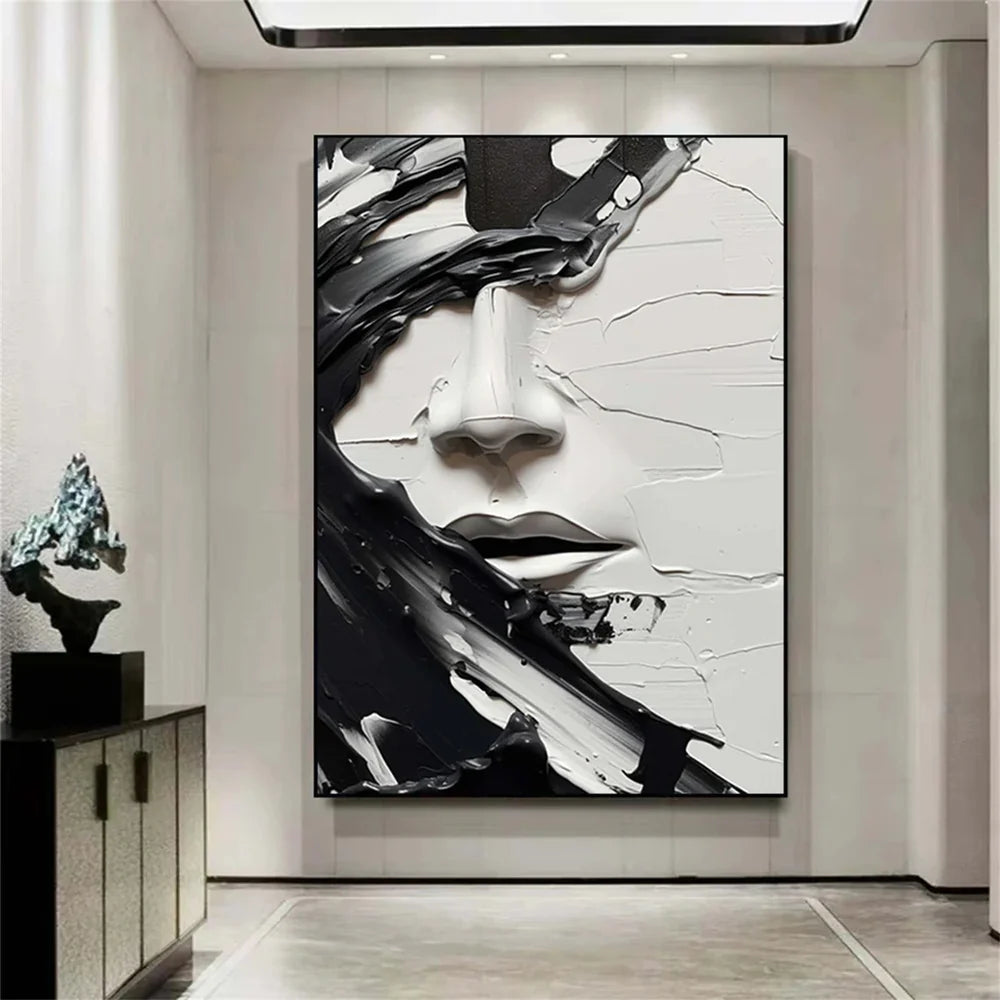 Abstract People Canvas Art #AE011