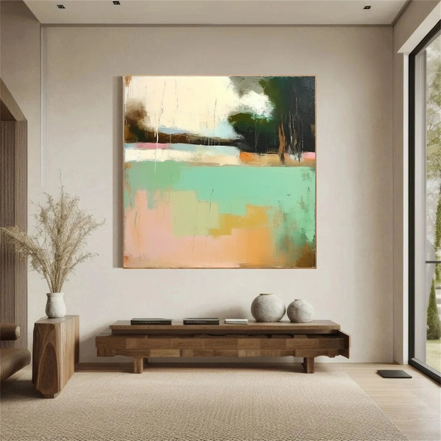 Colorful Abstract Canvas Wall Art #AP252