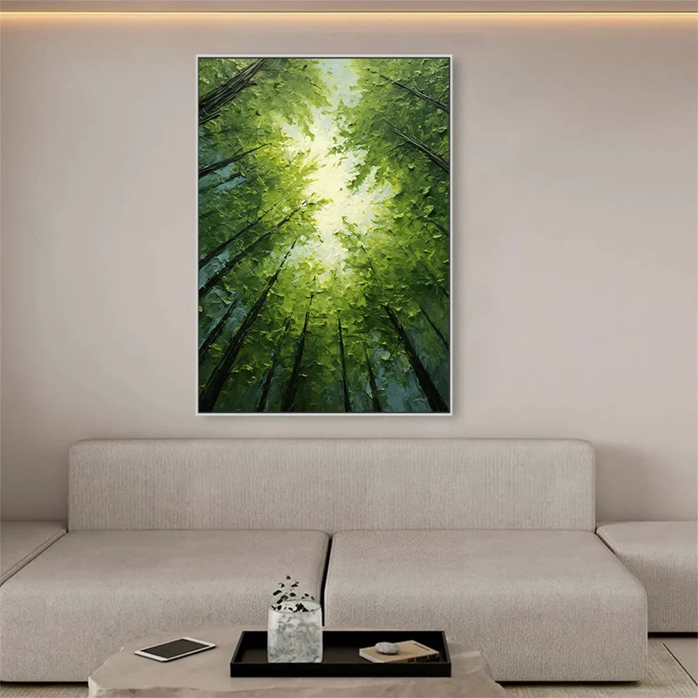Tree Textured Painting Canvas #TP017