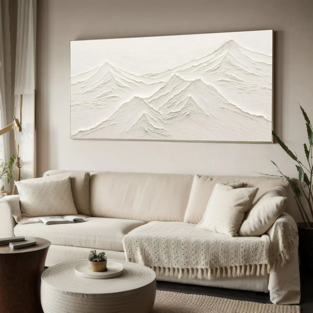 Mountain Textured Canvas Art #MO016
