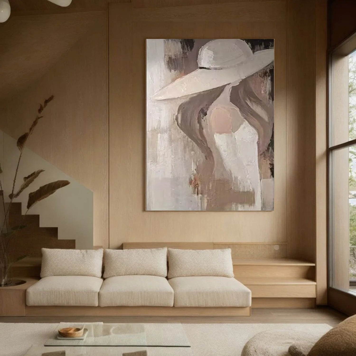 Abstract People Canvas Art #AE073