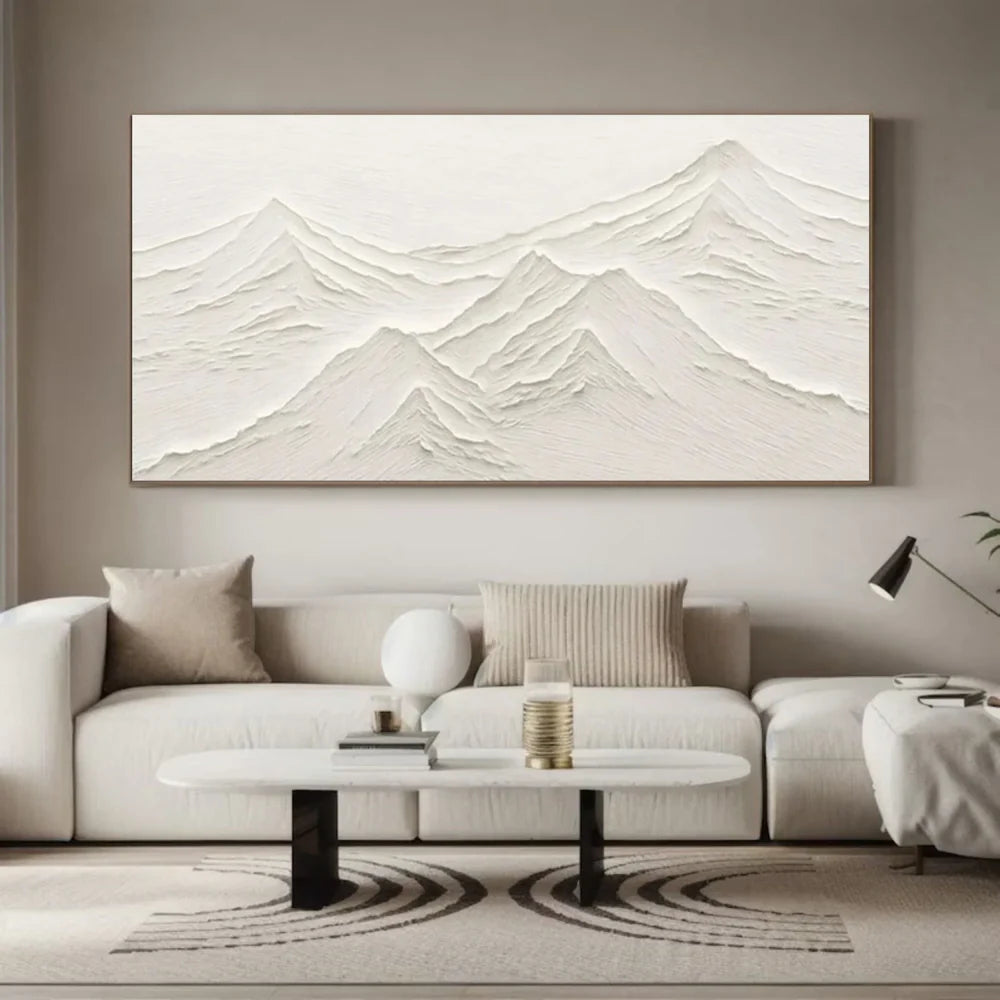 Mountain Textured Canvas Art #MO016