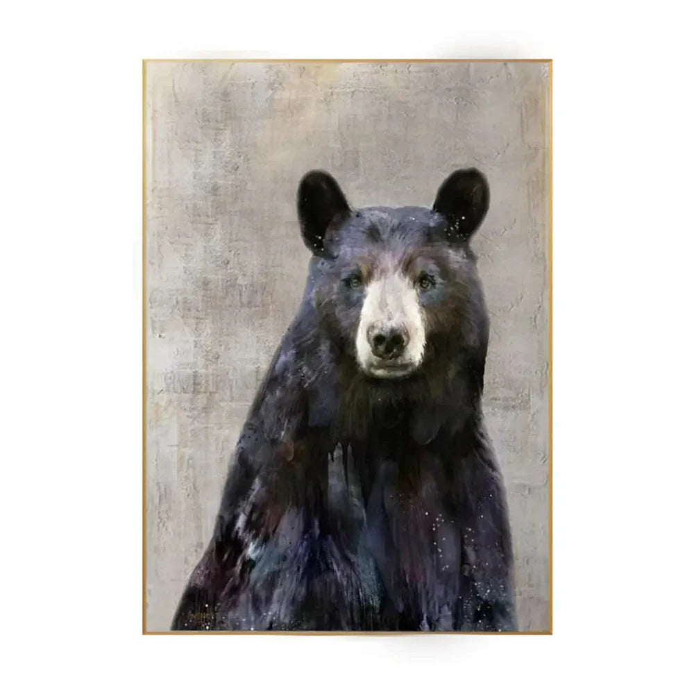 Animal Canvas Art Painting #AC001