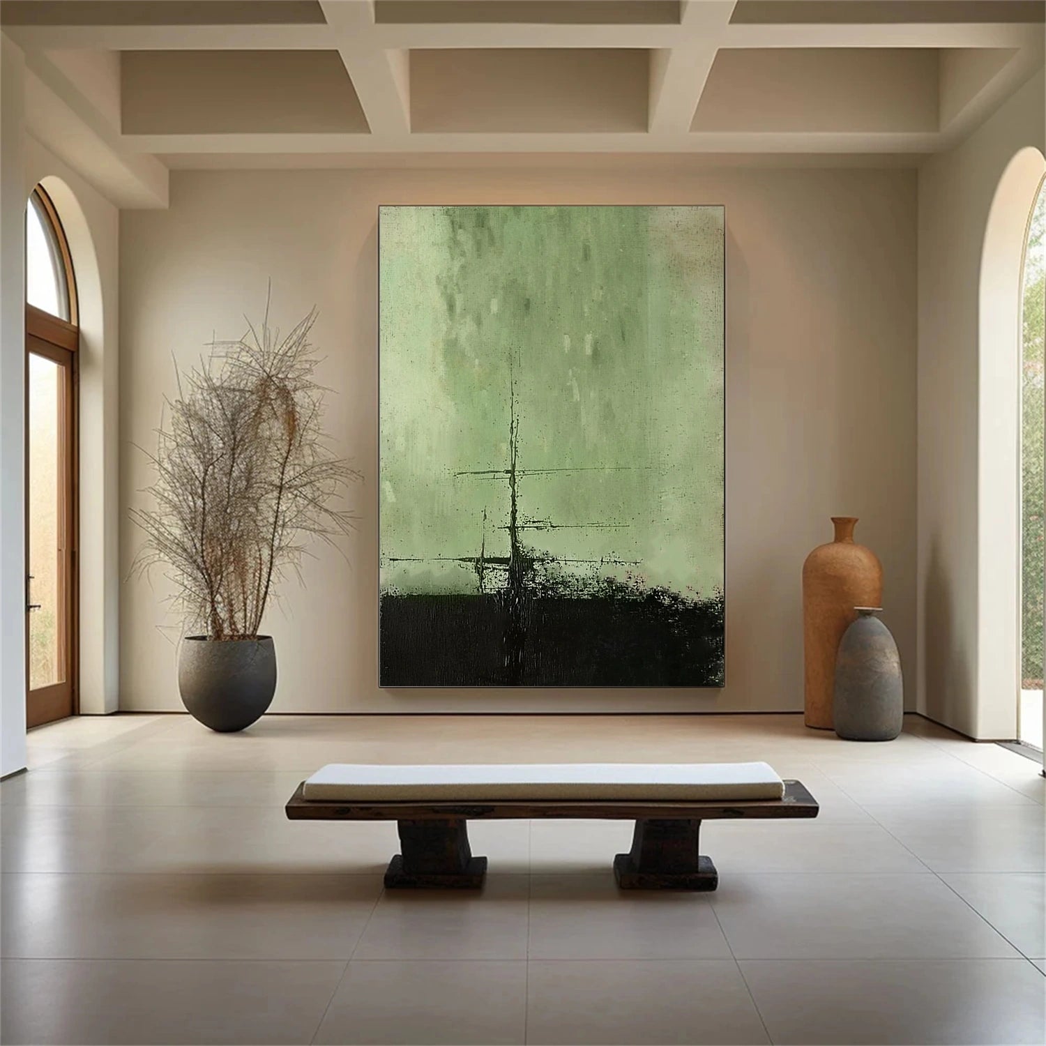 Abstract Painting Canvas #AP155