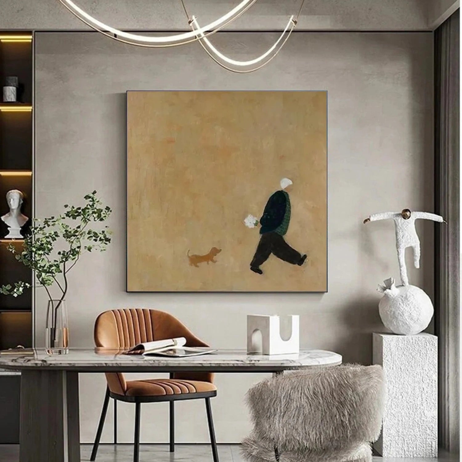 Abstract People Canvas Art #AE041