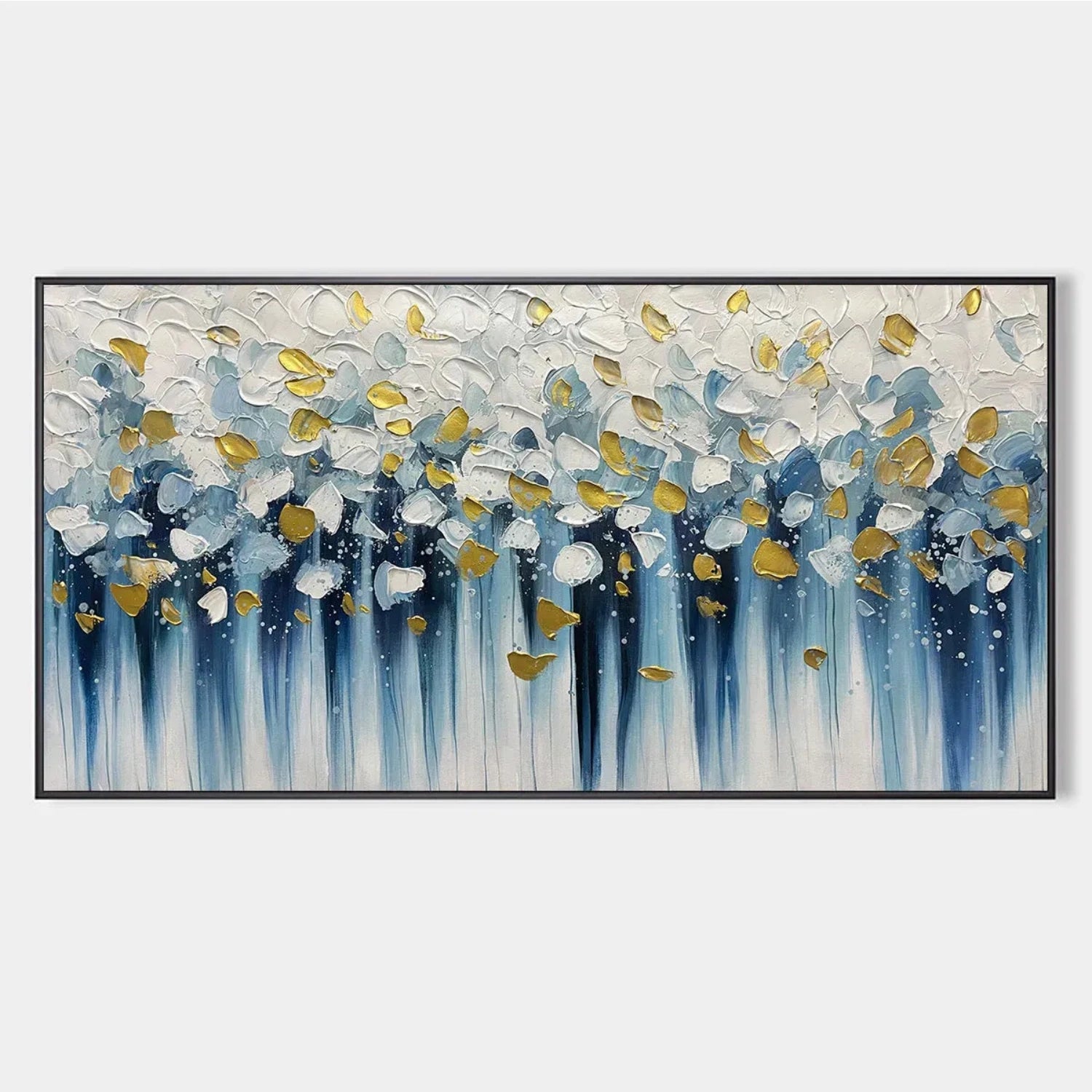 Colorful Abstract Textured Painting Canvas #AT105