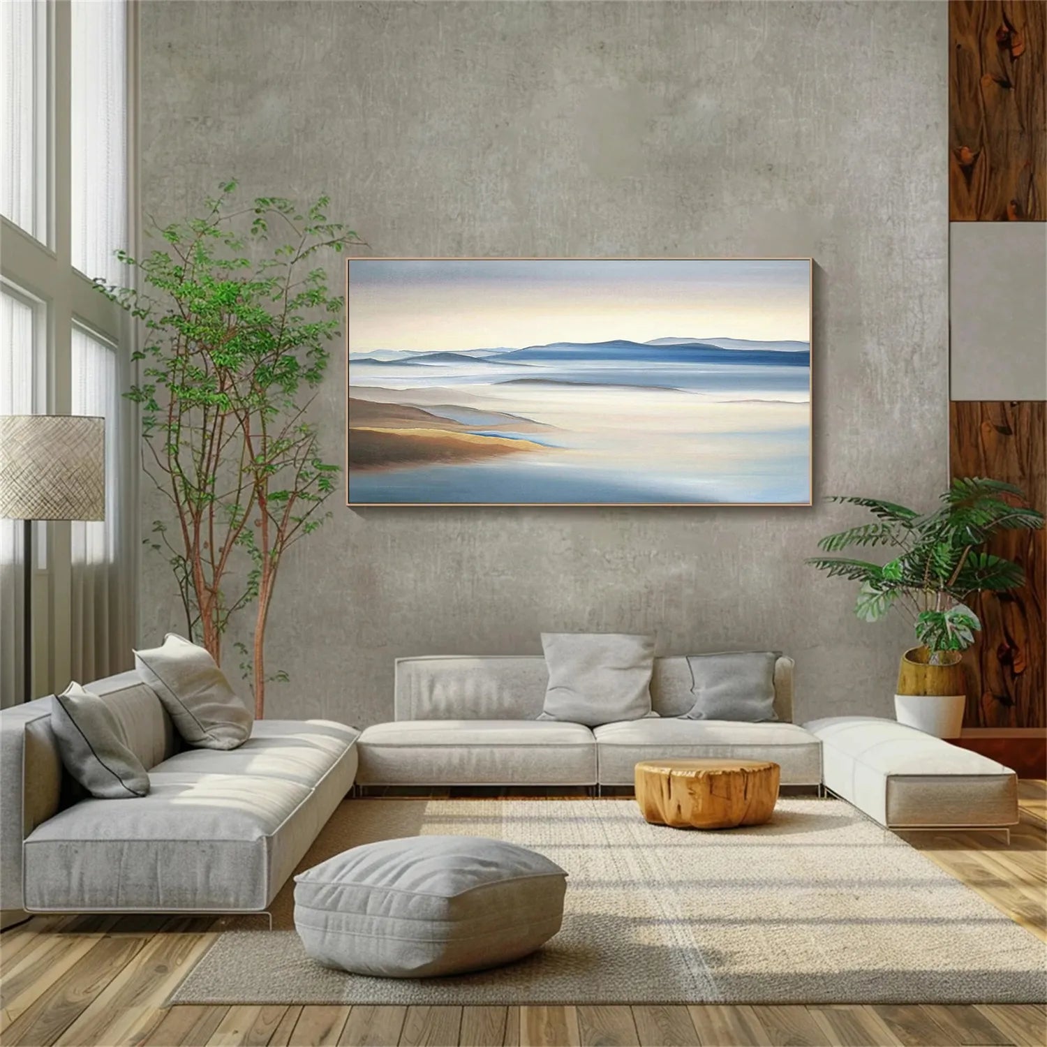 Mountain Textured Abstract Painting #MT037
