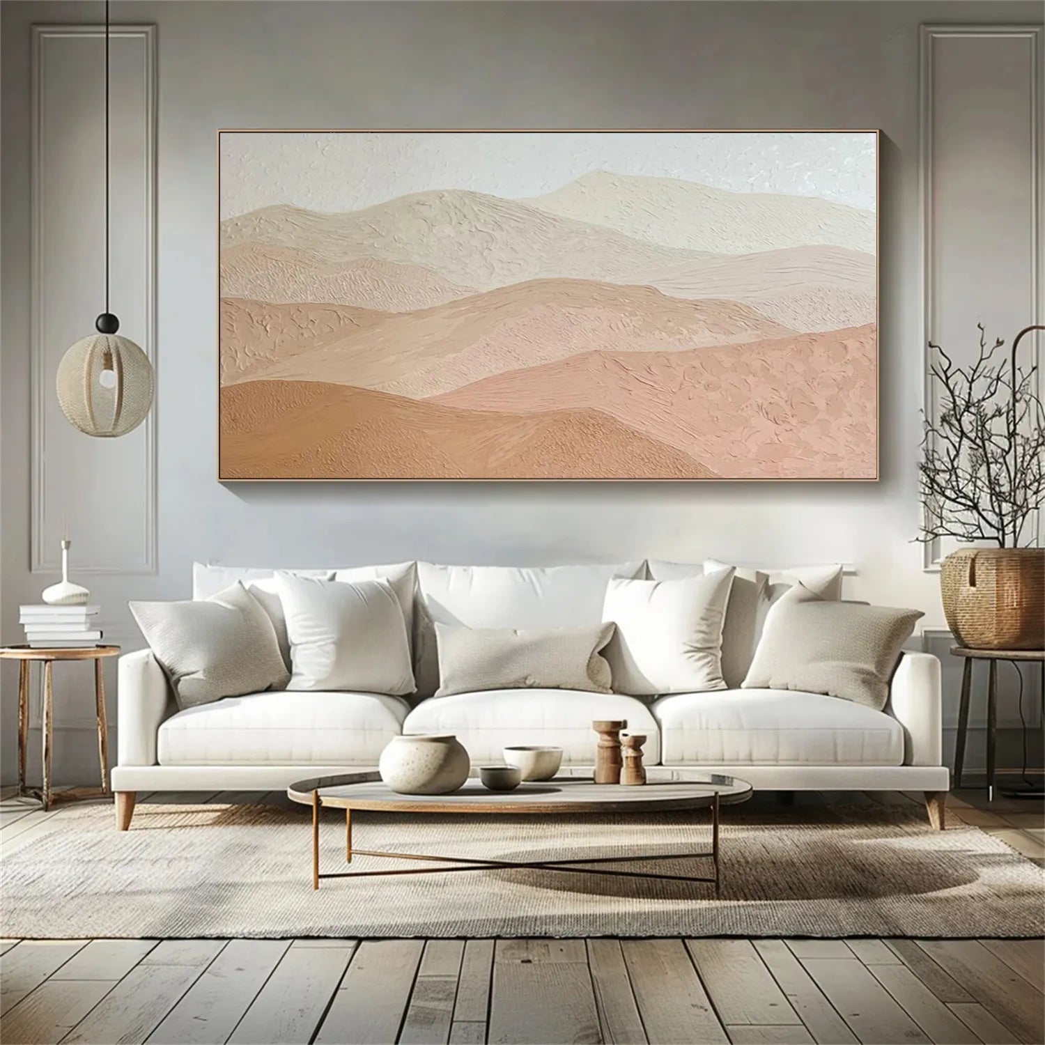 Mountain Textured Abstract Painting #MT038