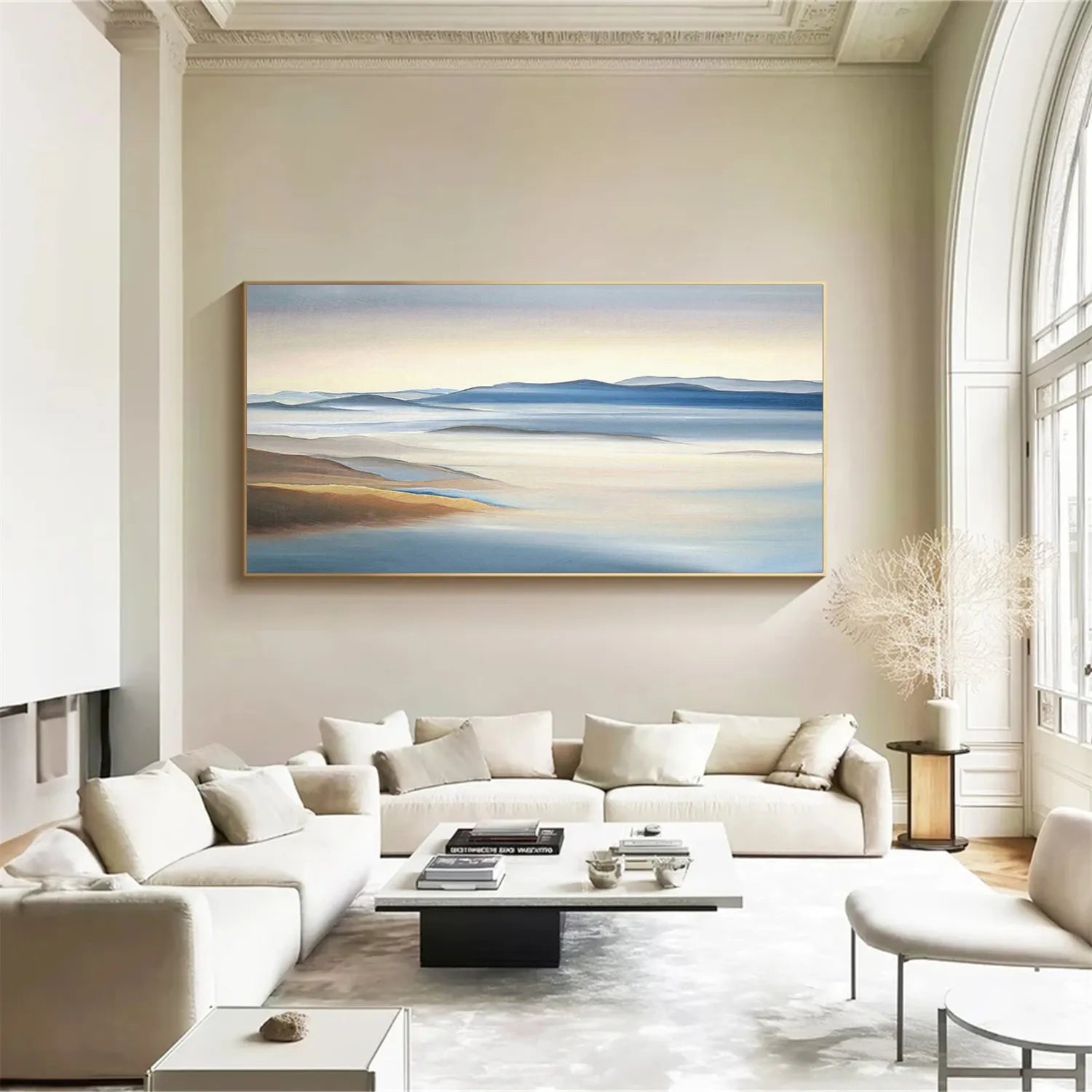 Mountain Textured Abstract Painting #MT037