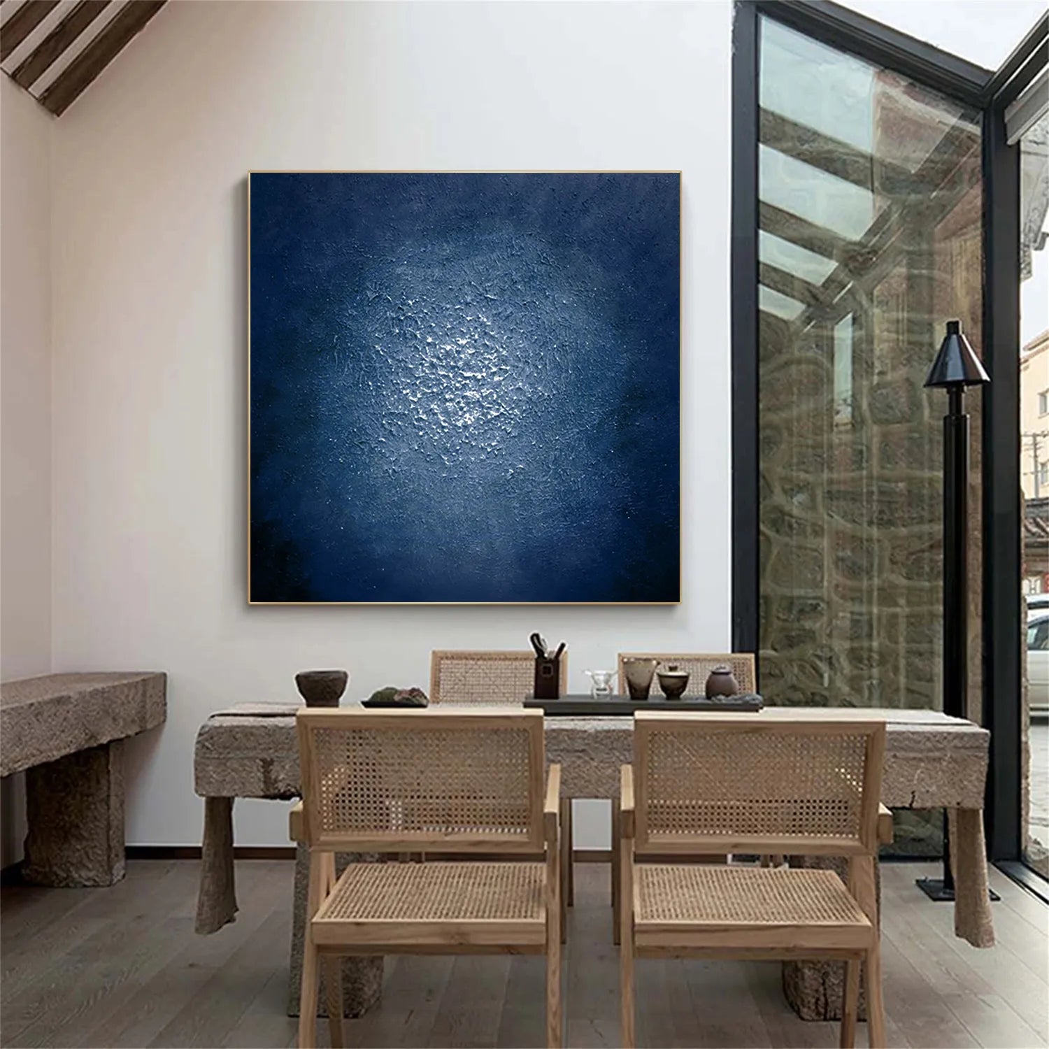 Minimalist Textured Painting Canvas #MT027