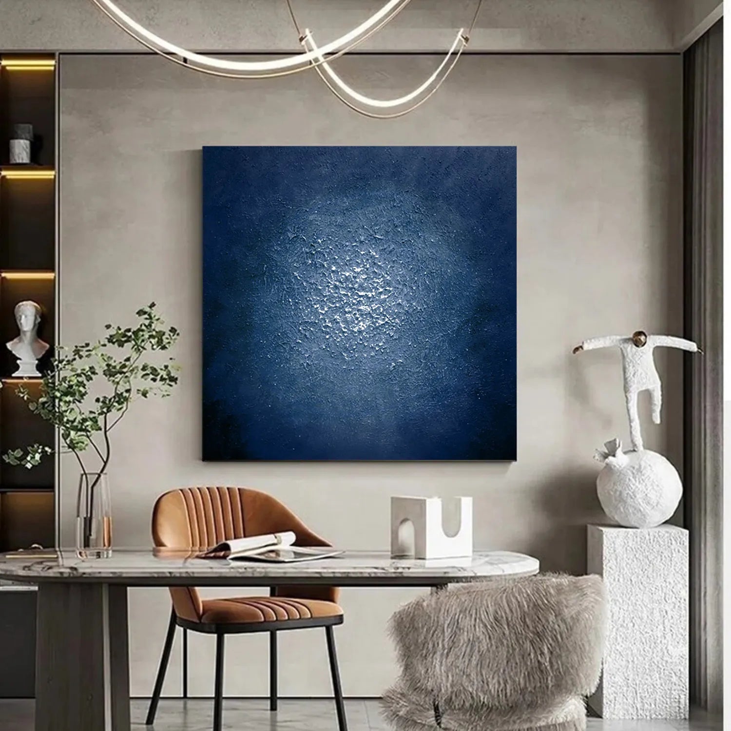 Minimalist Textured Painting Canvas #MT027