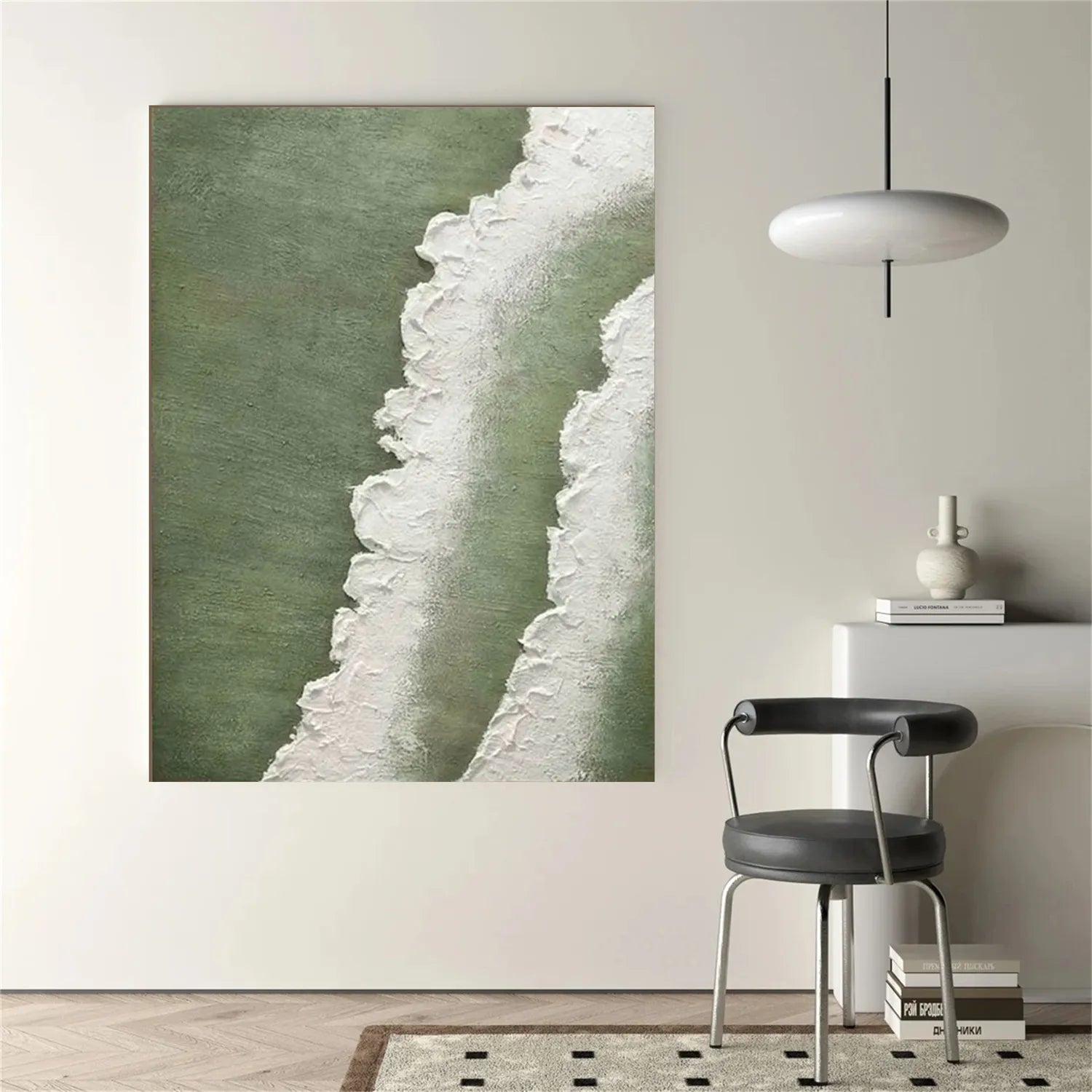 Ocean Textured Painting Canvas #OP014