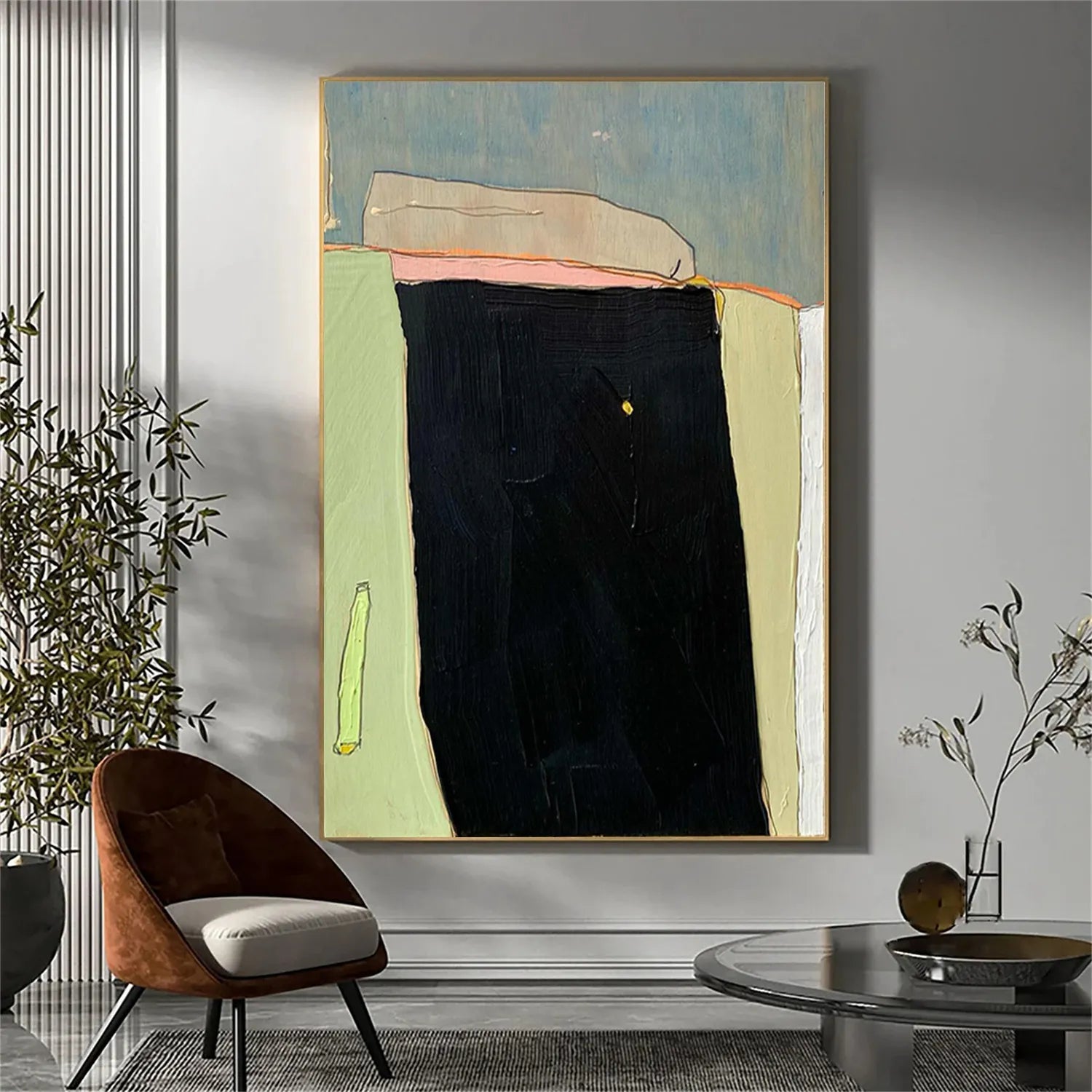 Minimalist Textured Painting Canvas #MT029