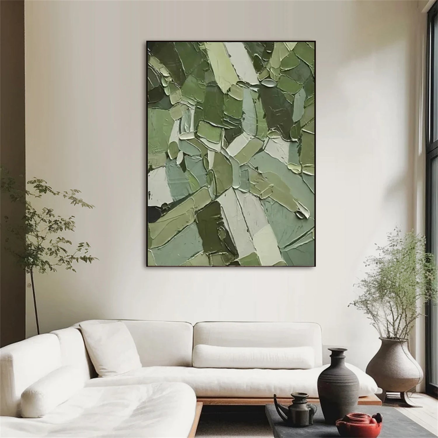 Abstract Textured Painting Canvas #AT030