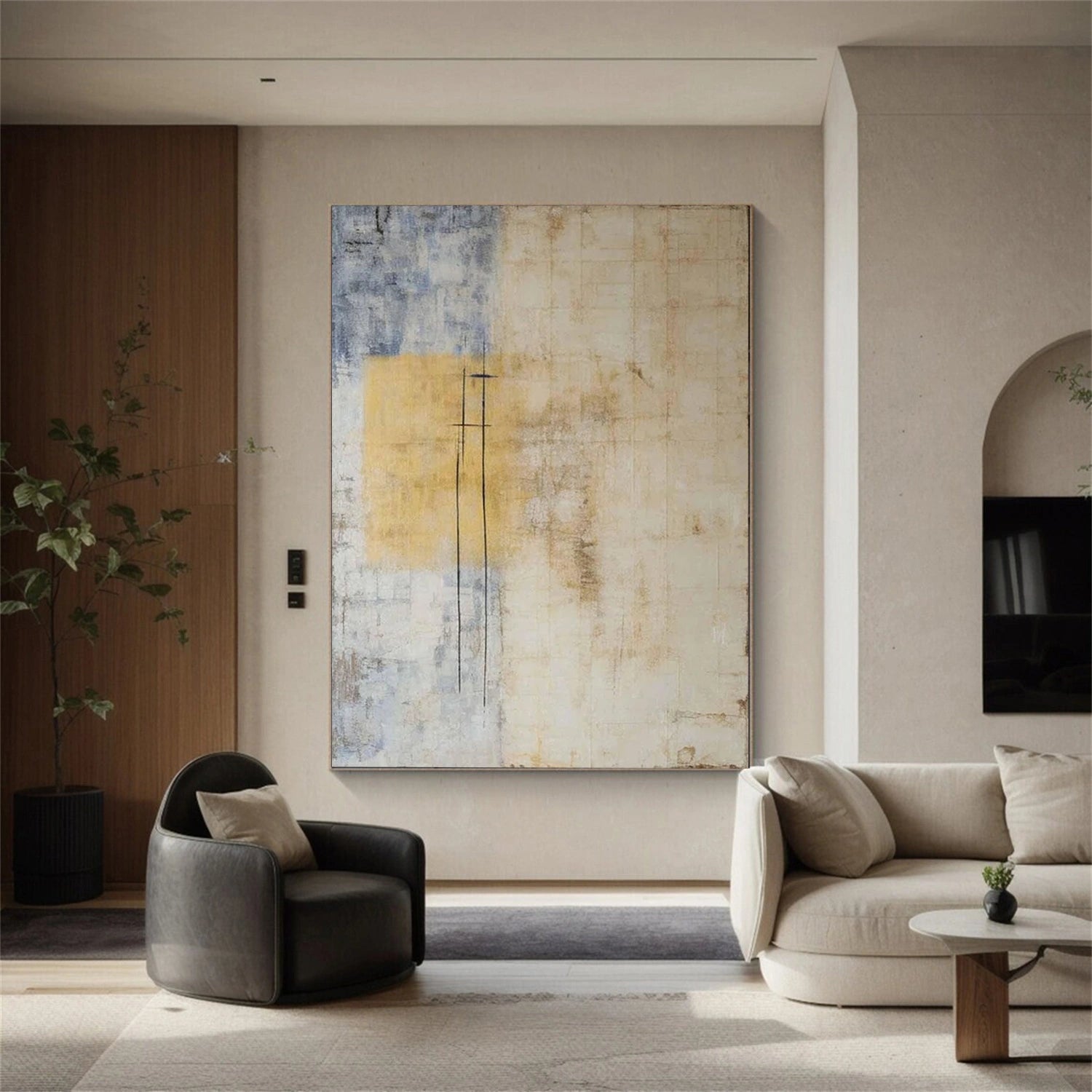 Abstract Painting Canvas #AP057