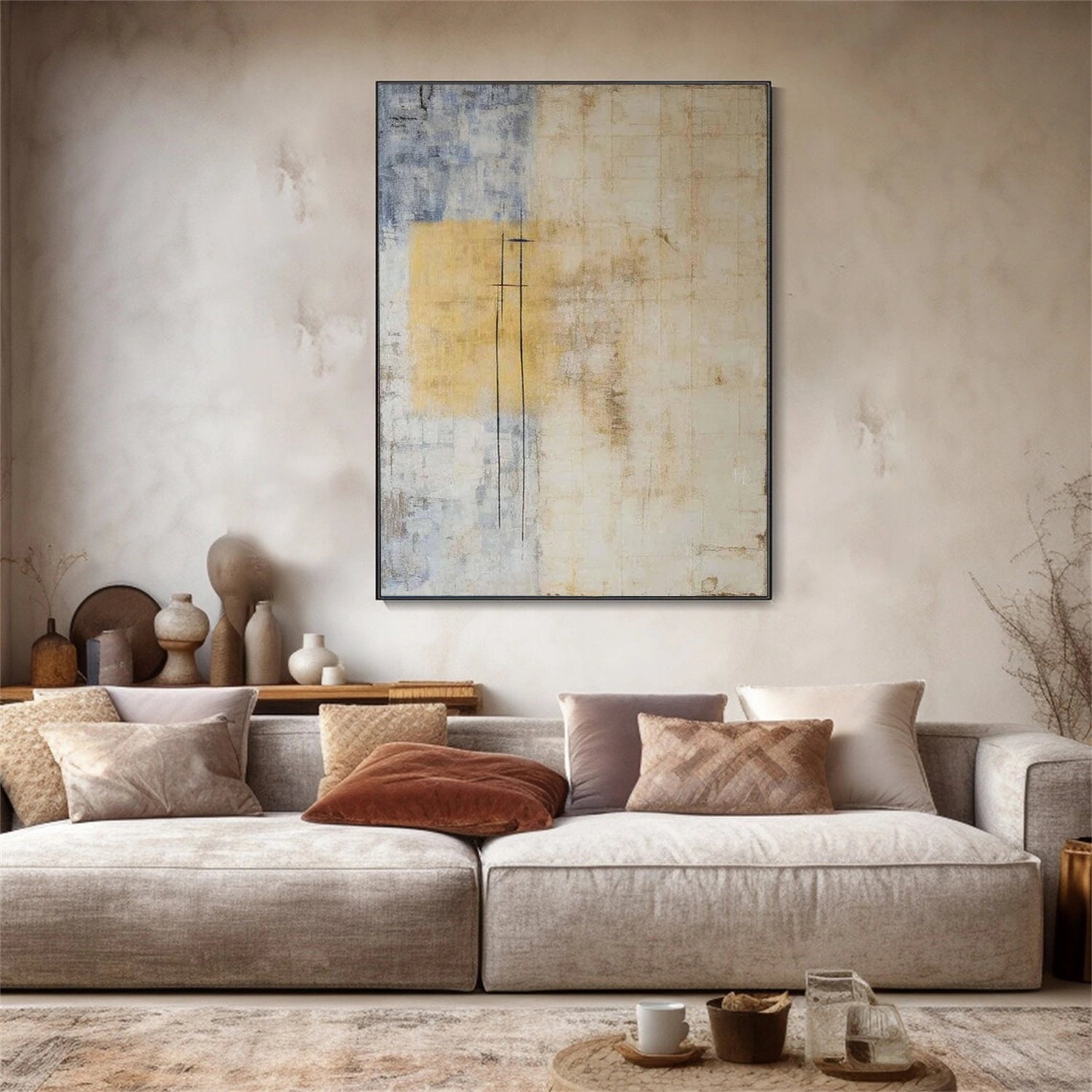 Abstract Painting Canvas #AP057