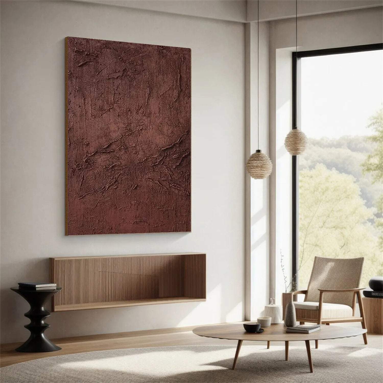 Minimalist Textured Painting Canvas #MT032