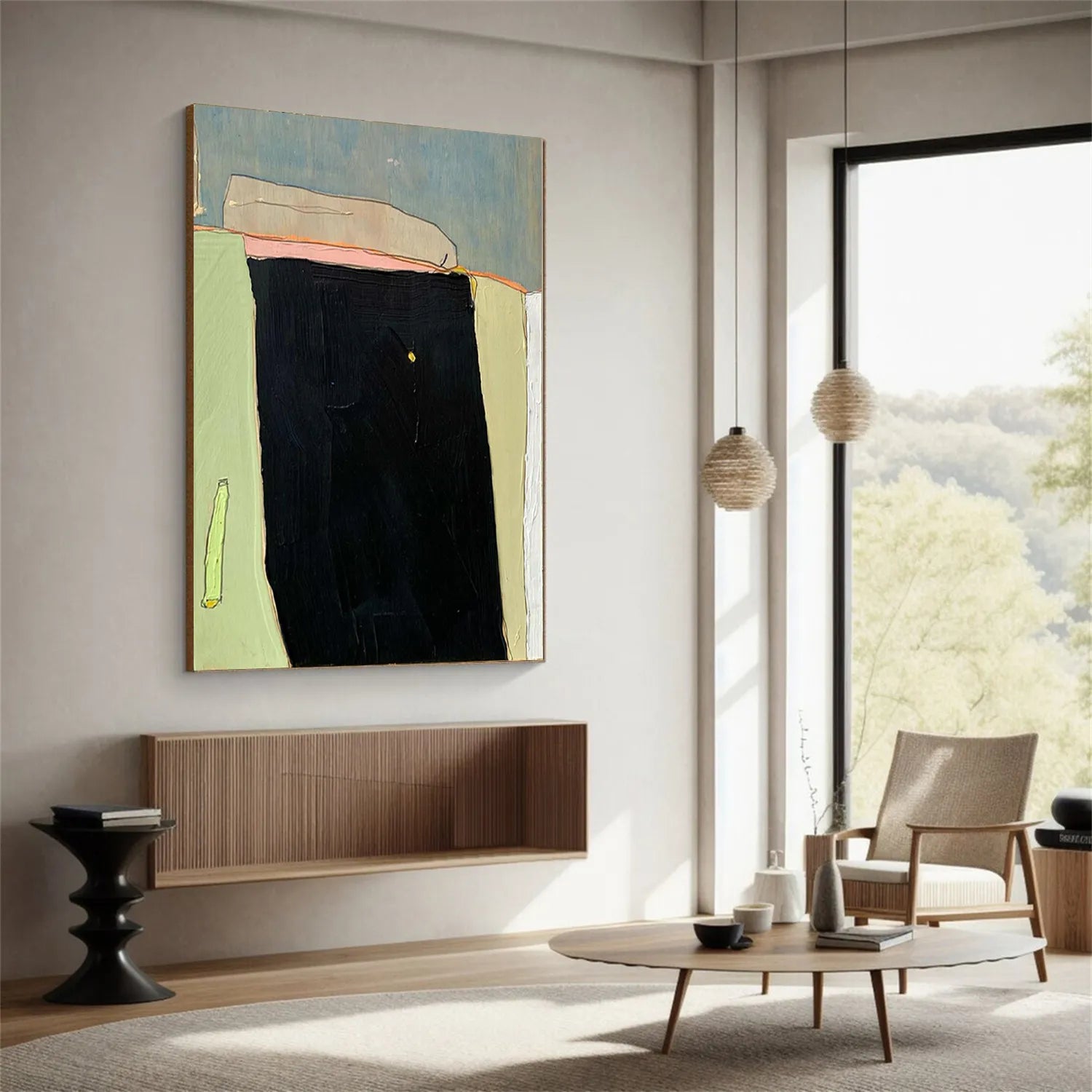 Minimalist Textured Painting Canvas #MT029