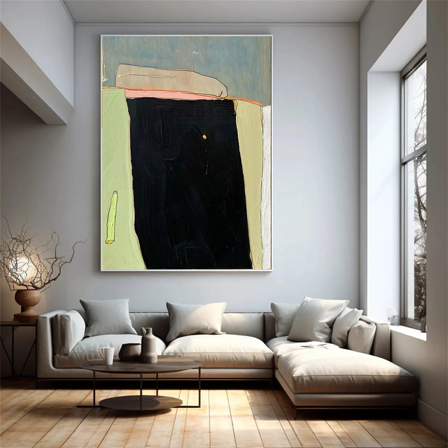 Minimalist Textured Painting Canvas #MT029