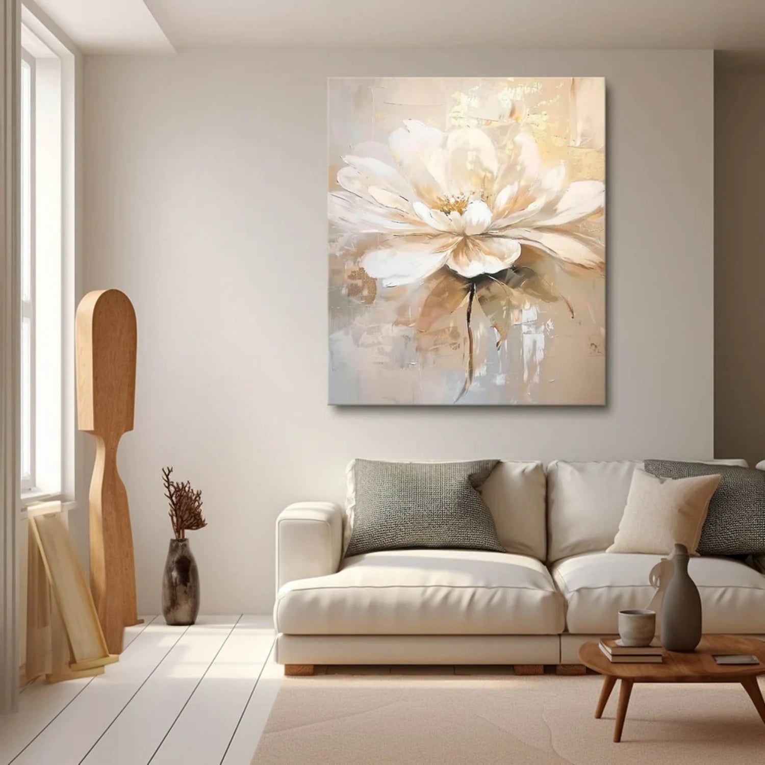 Flower Painting Canvas #FP083