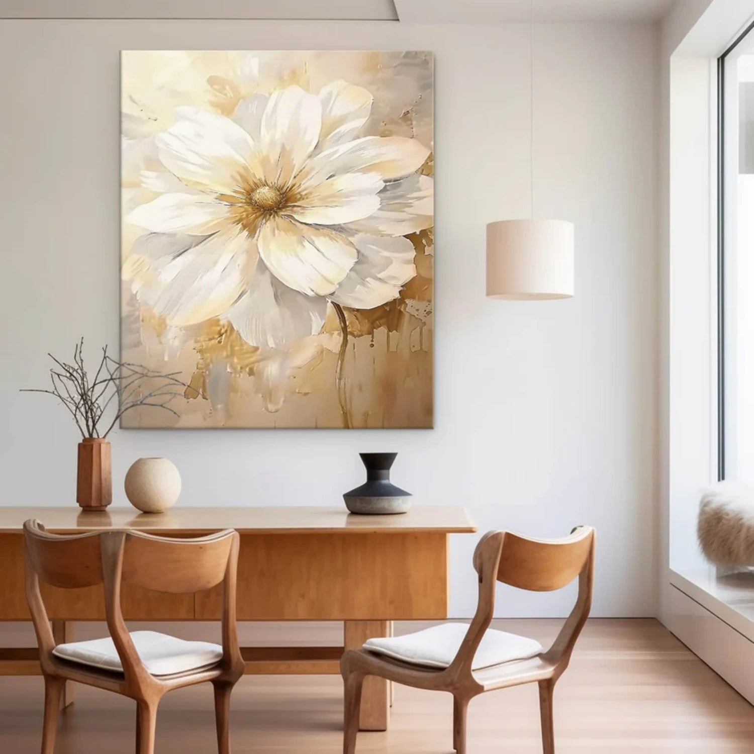 Flower Painting Canvas #FP080