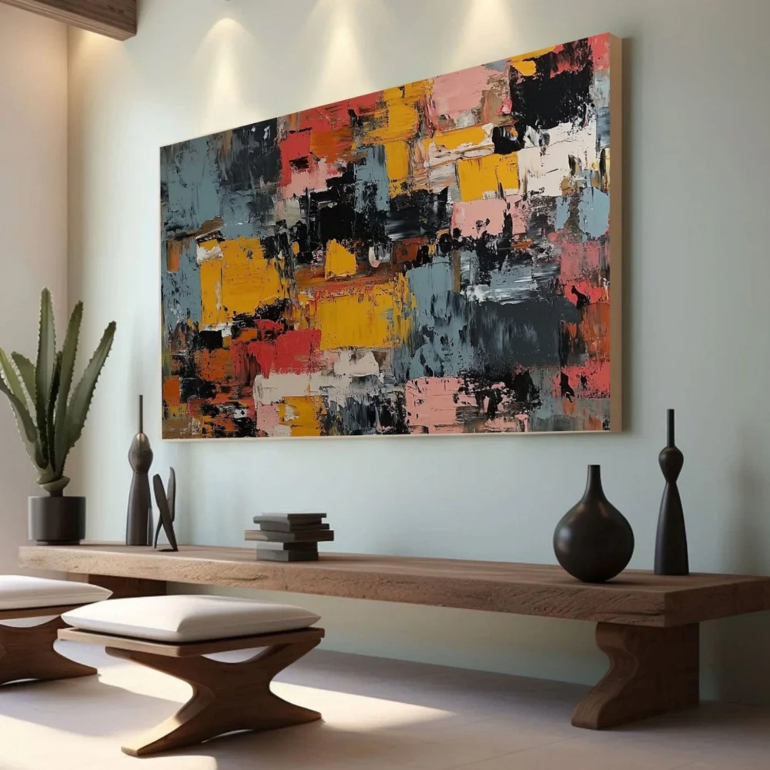 Colorful Pollock Art #PA001