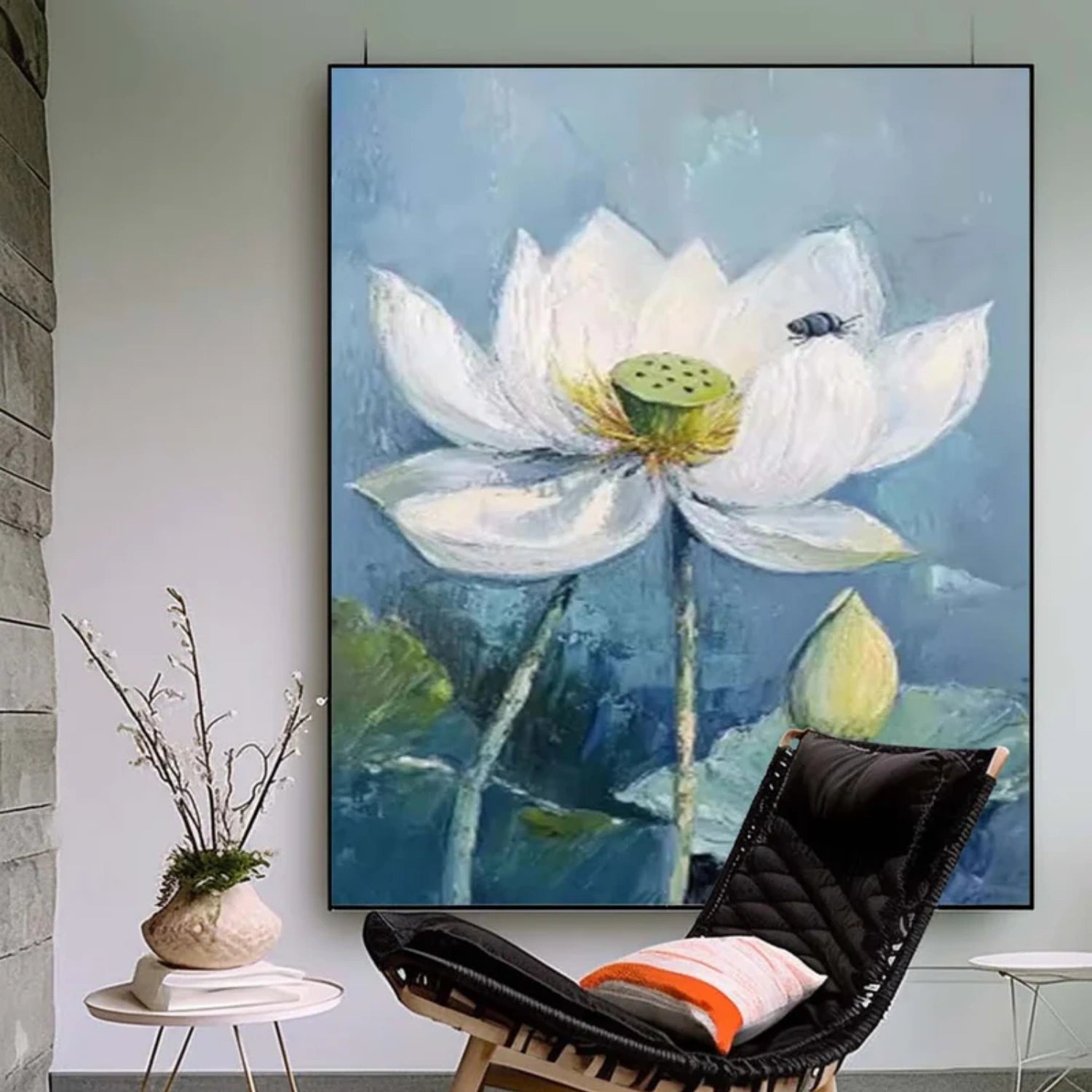 Flower Painting Canvas #FP079