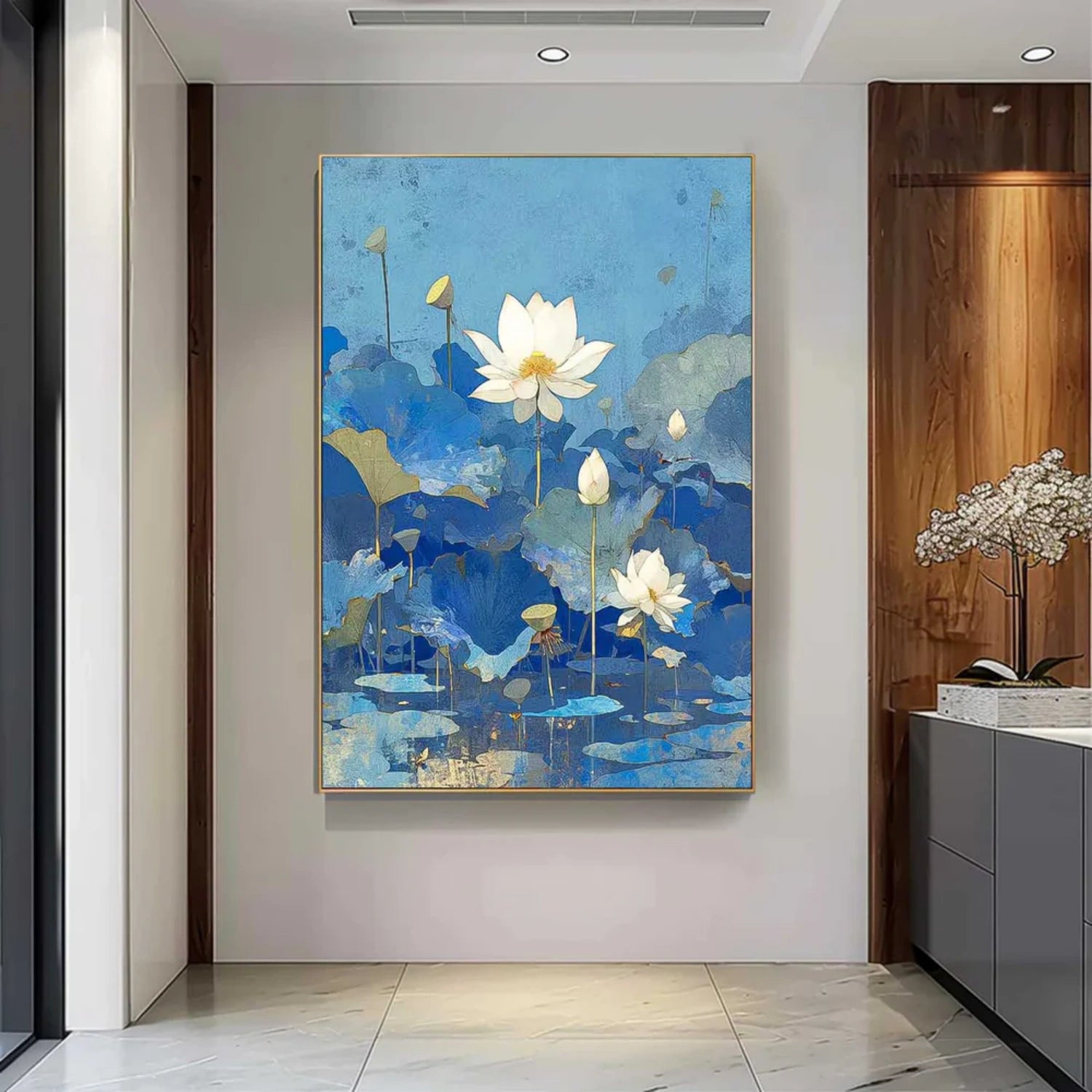 Flower Painting Canvas #FP075