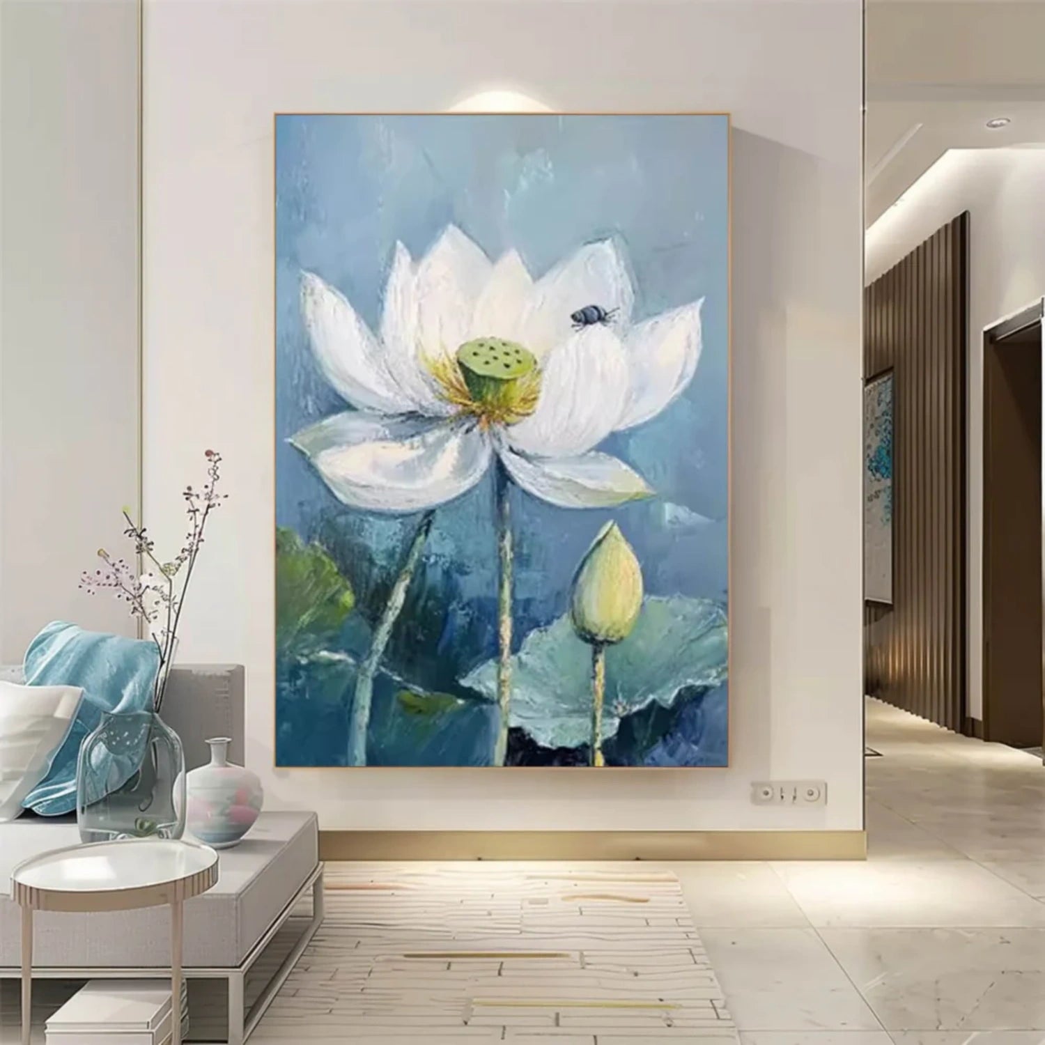 Flower Painting Canvas #FP079