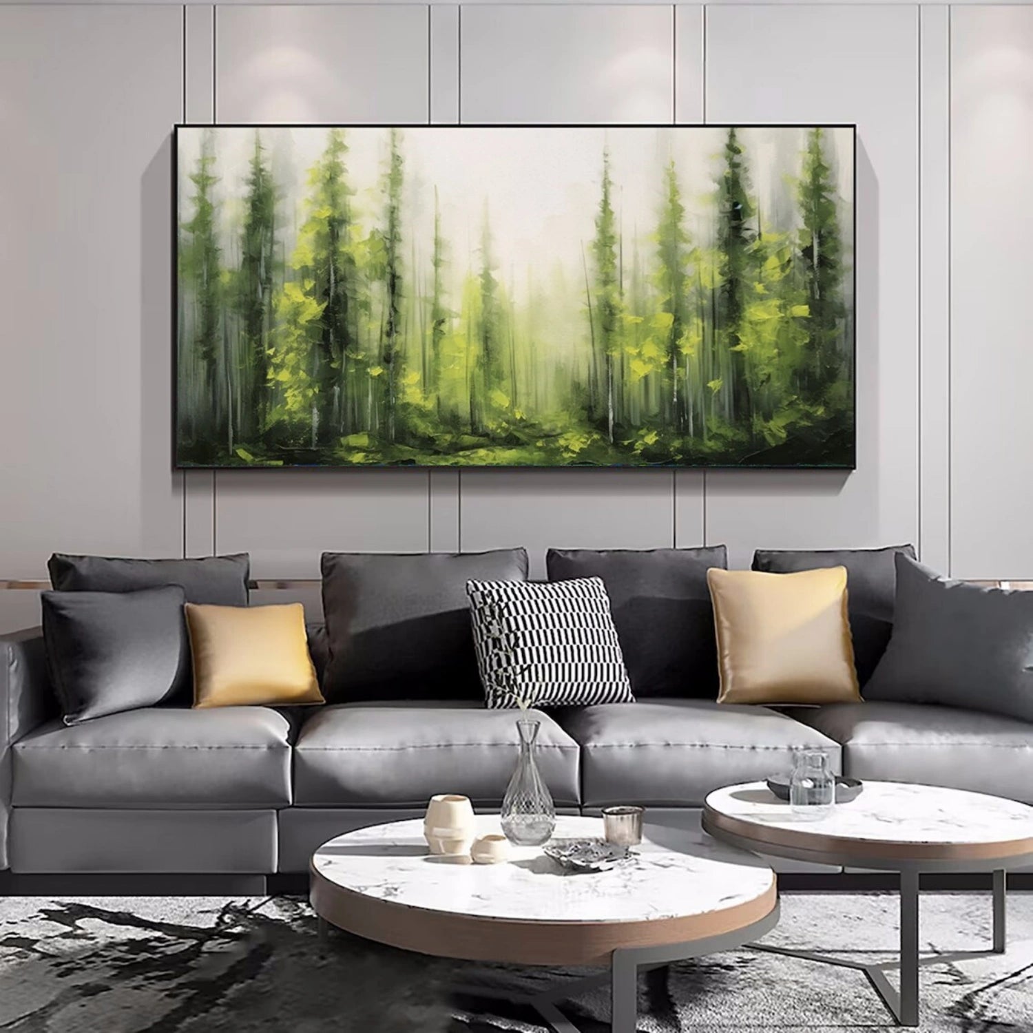 Tree Abstract Wall Art #TP048