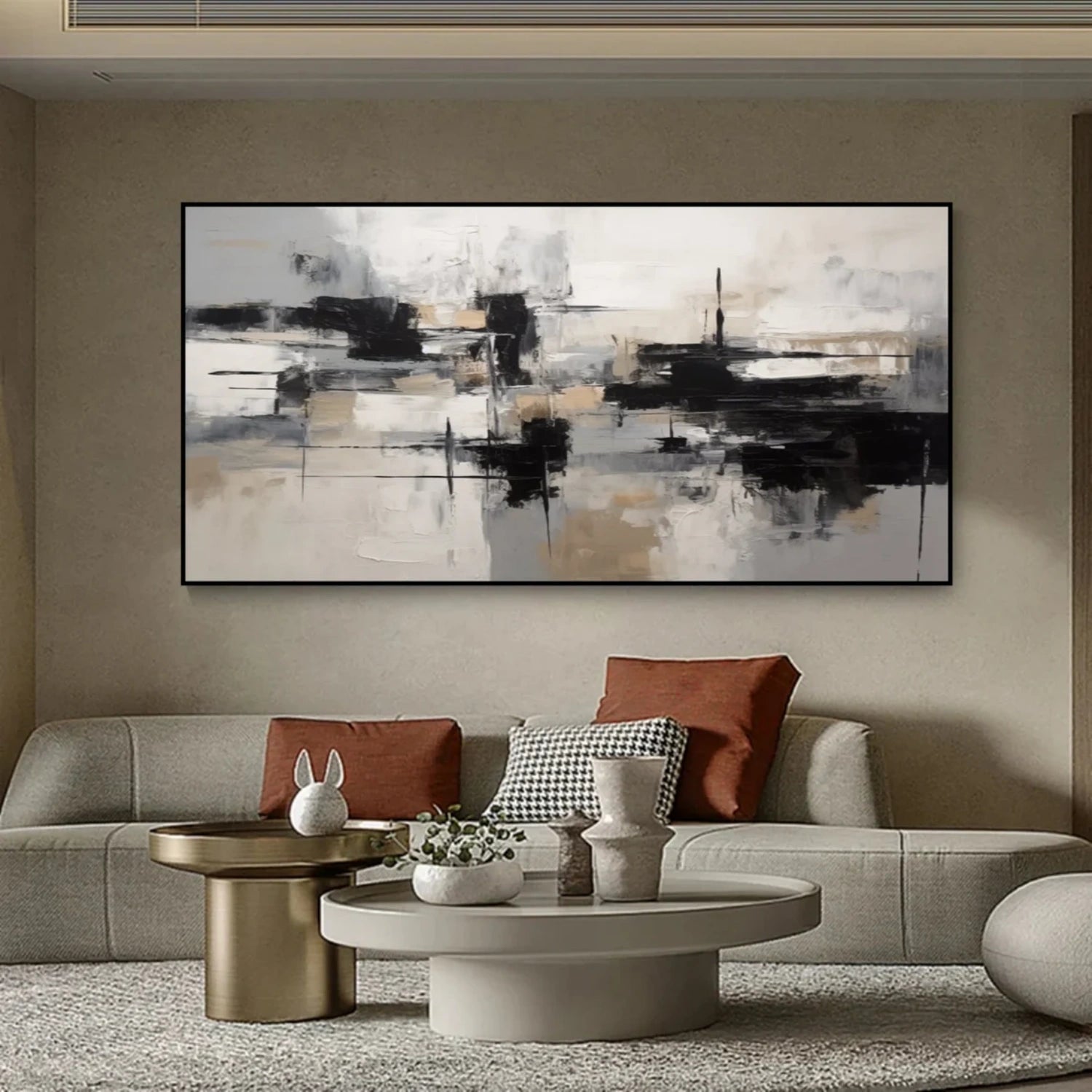 Abstract Canvas Wall Art #AP236
