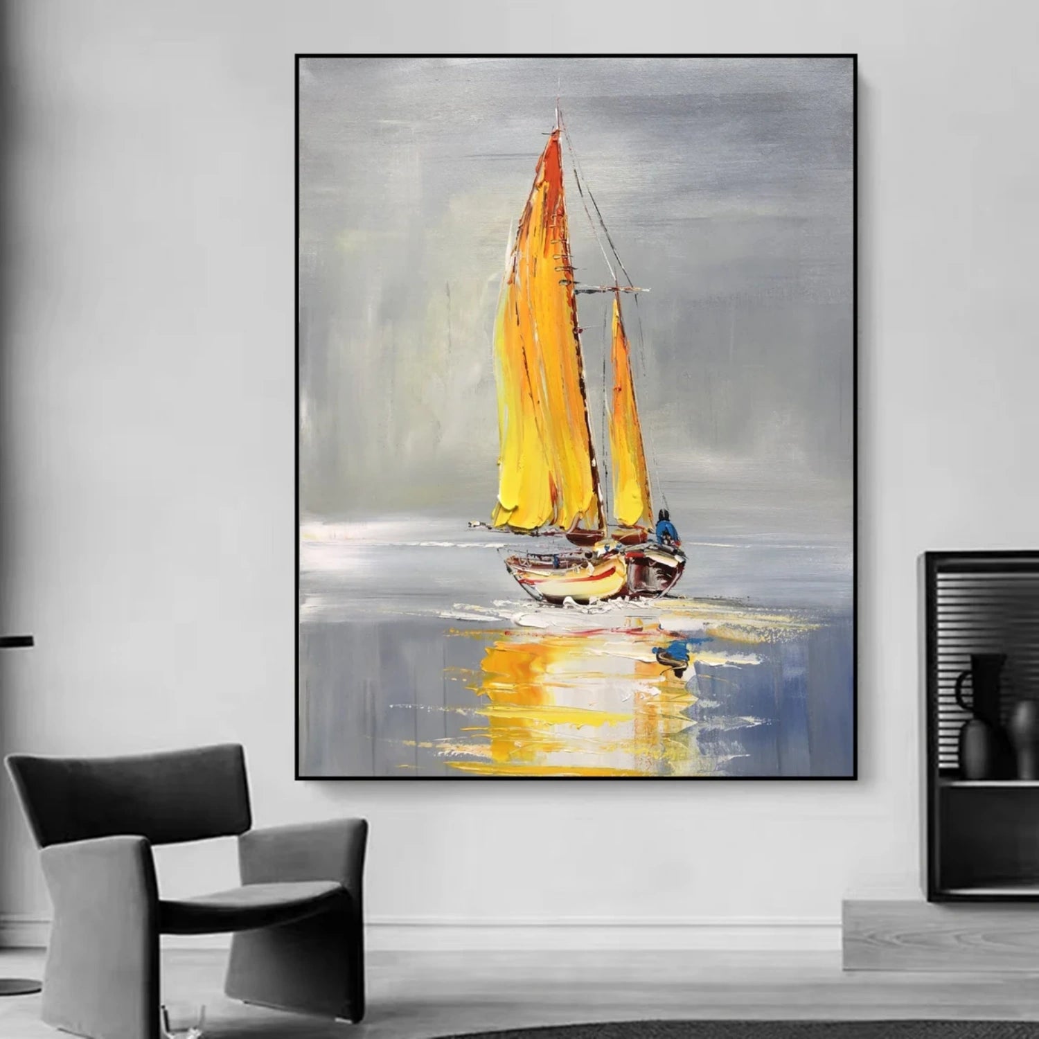 Ocean Abstract Wall Art #OP033