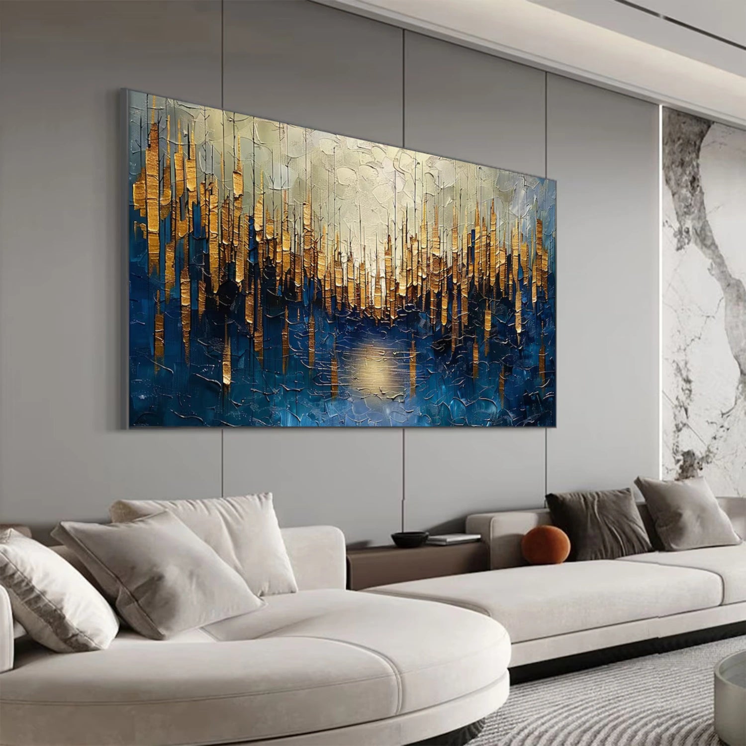 Abstract Textured Painting Canvas #AT098