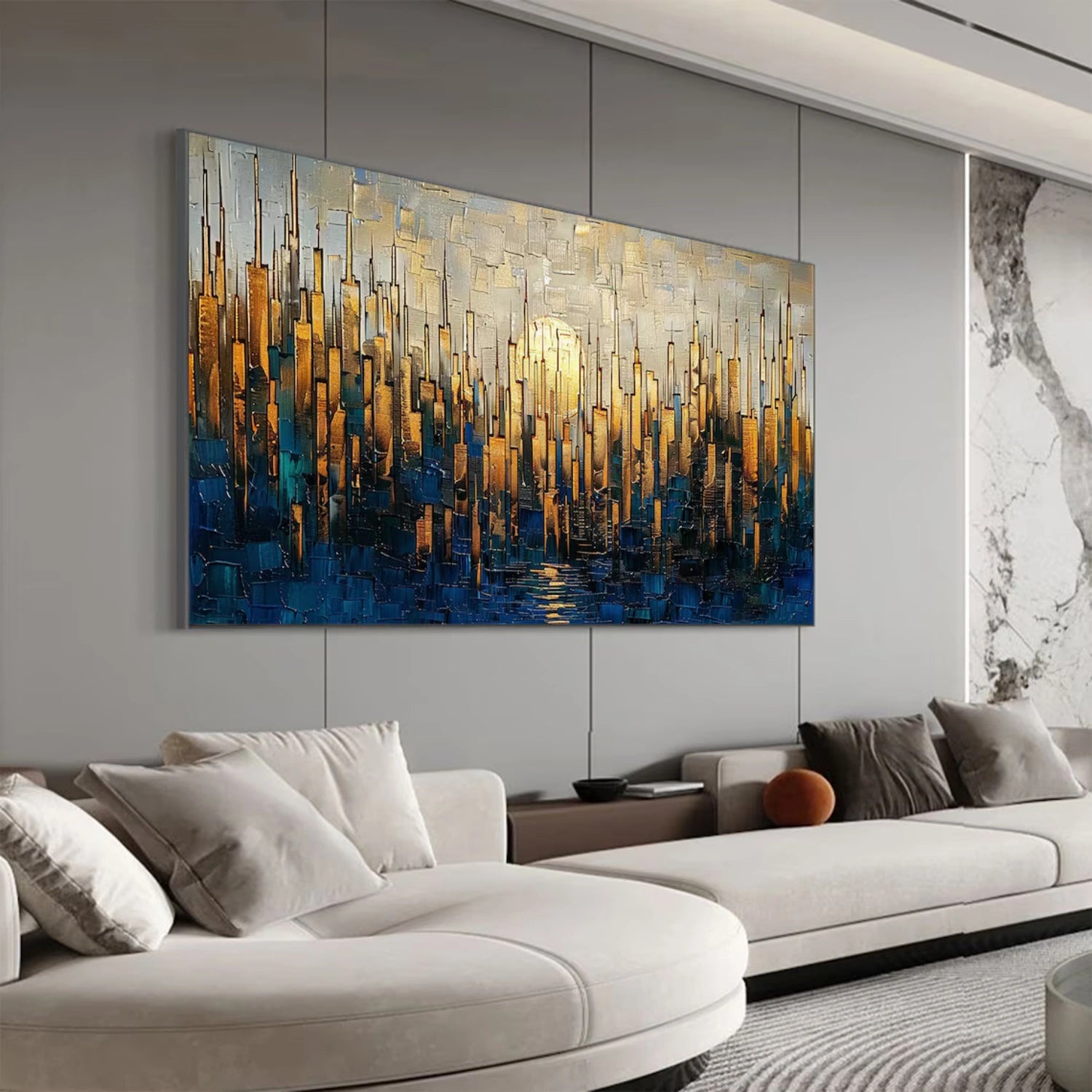 Abstract Textured Painting Canvas #AT097