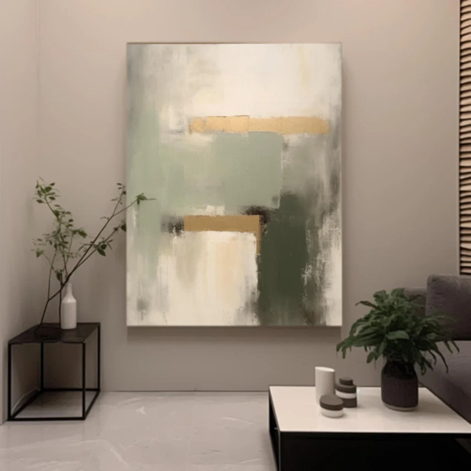 Abstract Canvas Wall Art #AP241