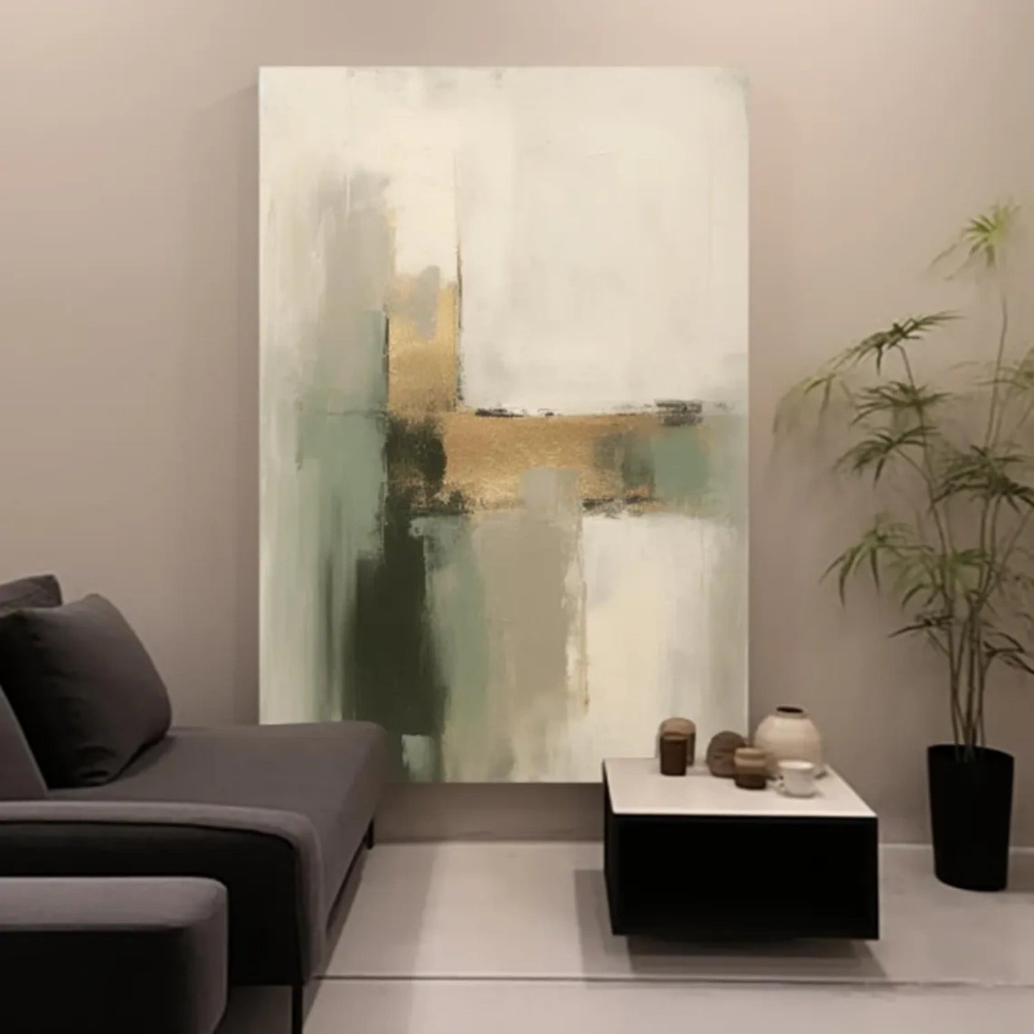 Abstract Canvas Wall Art #AP242