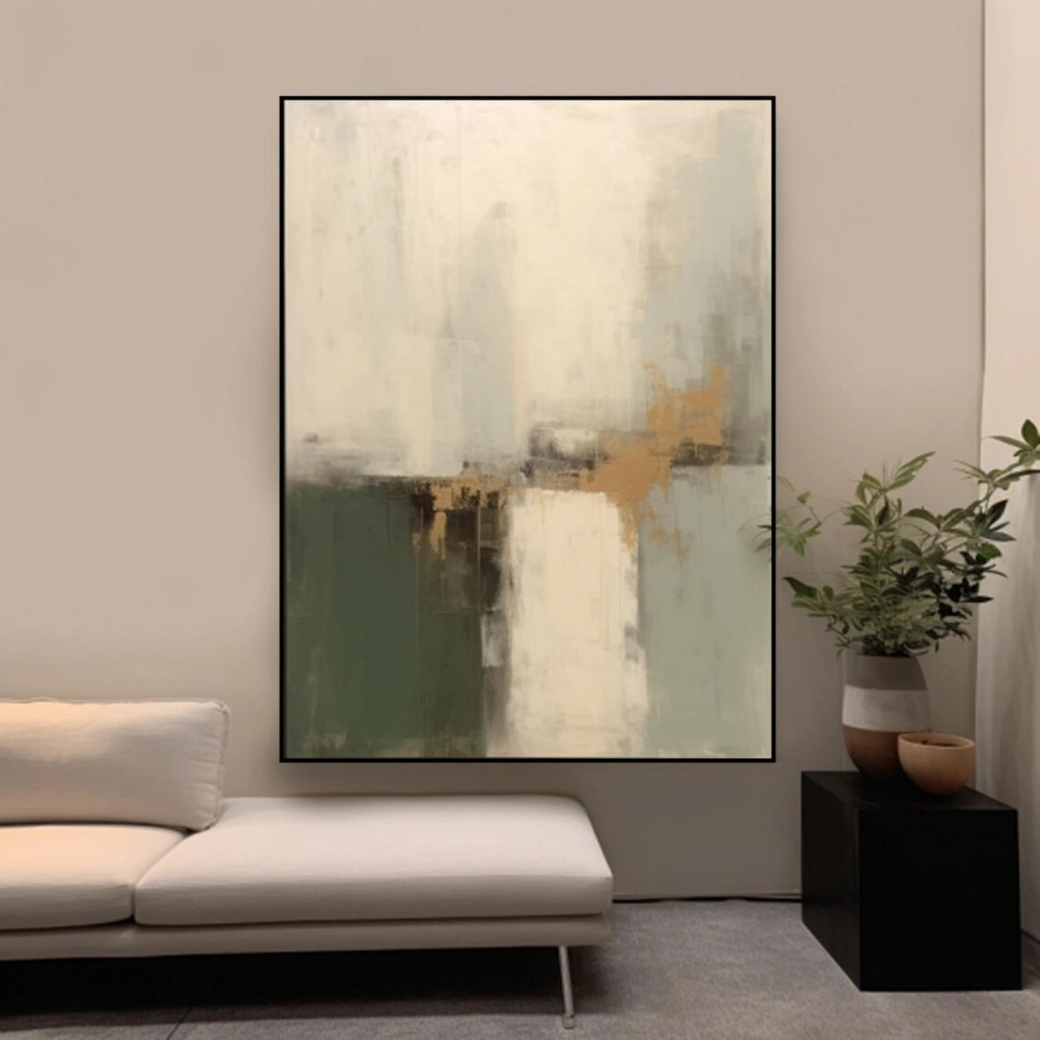 Abstract Canvas Wall Art #AP239