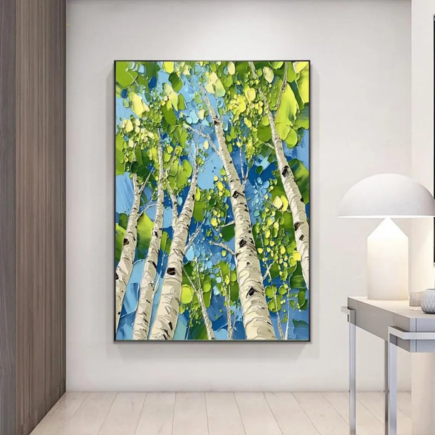 Tree Abstract Textured Wall Art #TP038