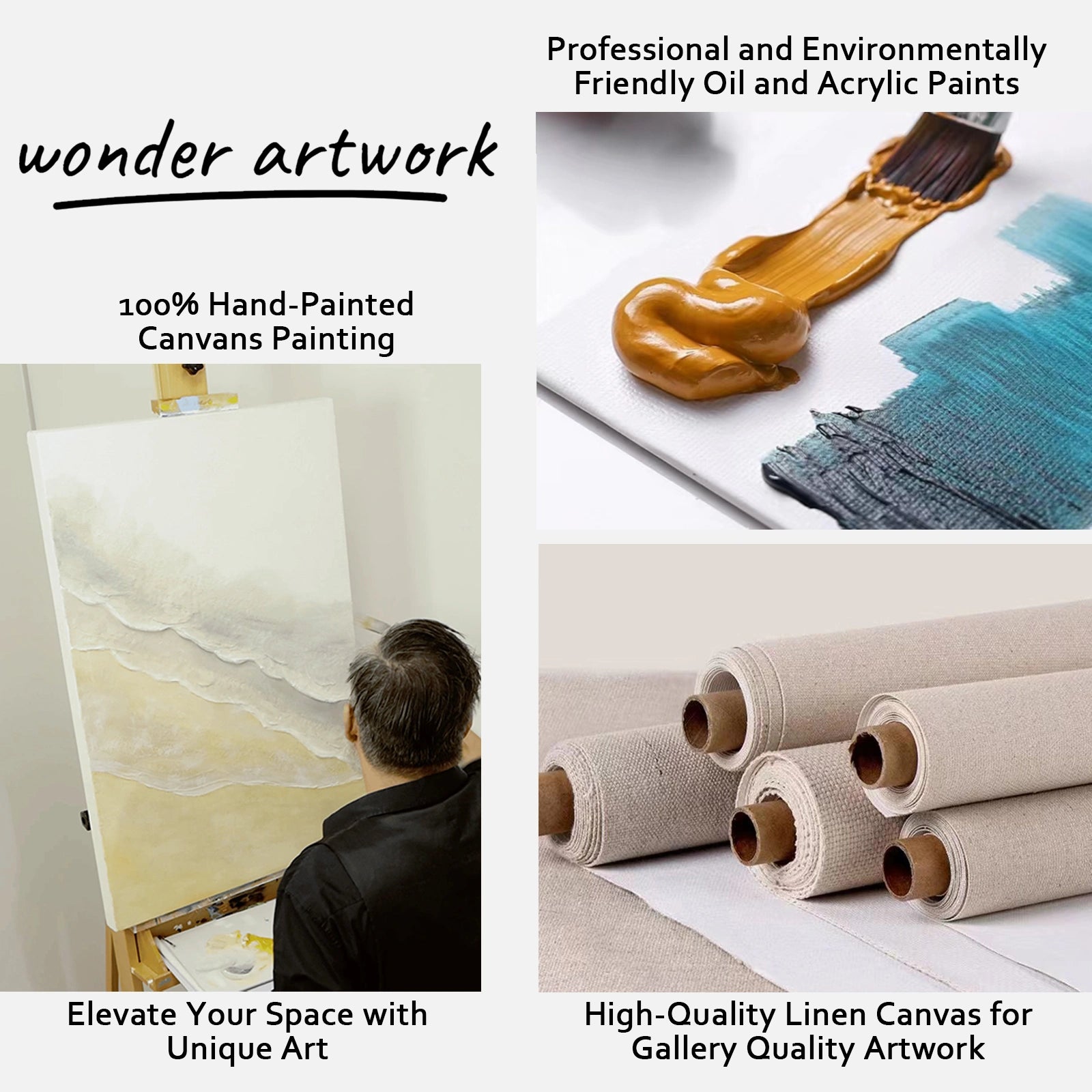 Abstract Painting Canvas #AP193