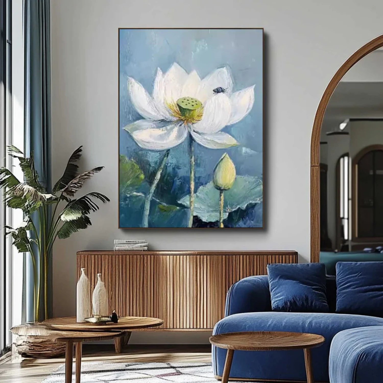 Flower Painting Canvas #FP079