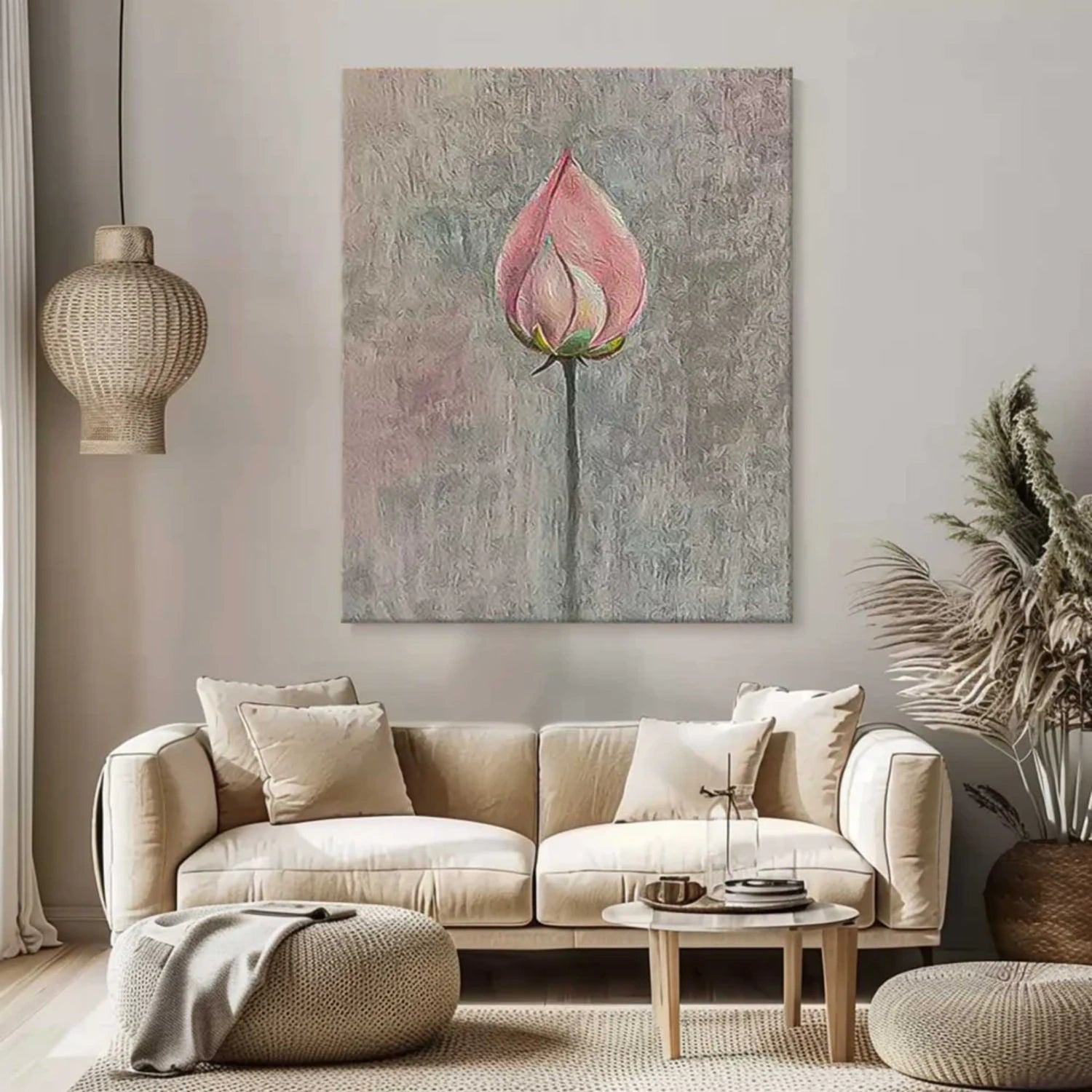 Flower Painting Canvas #FP076