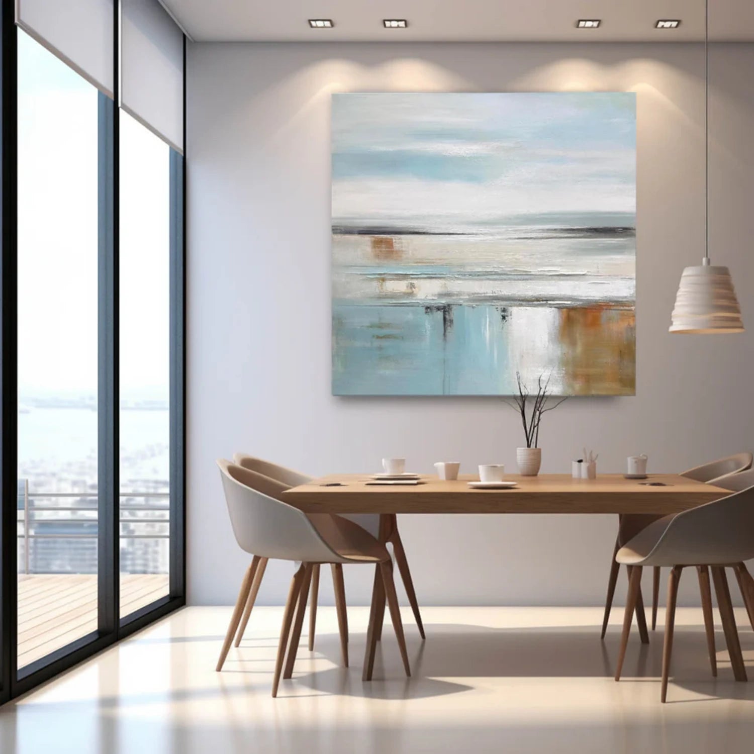 Abstract Painting Canvas #AP197