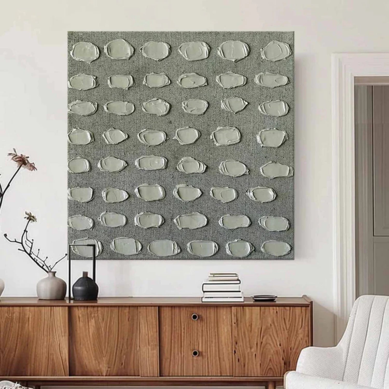 Wabi Sabi Texture Canvas Art #WS040